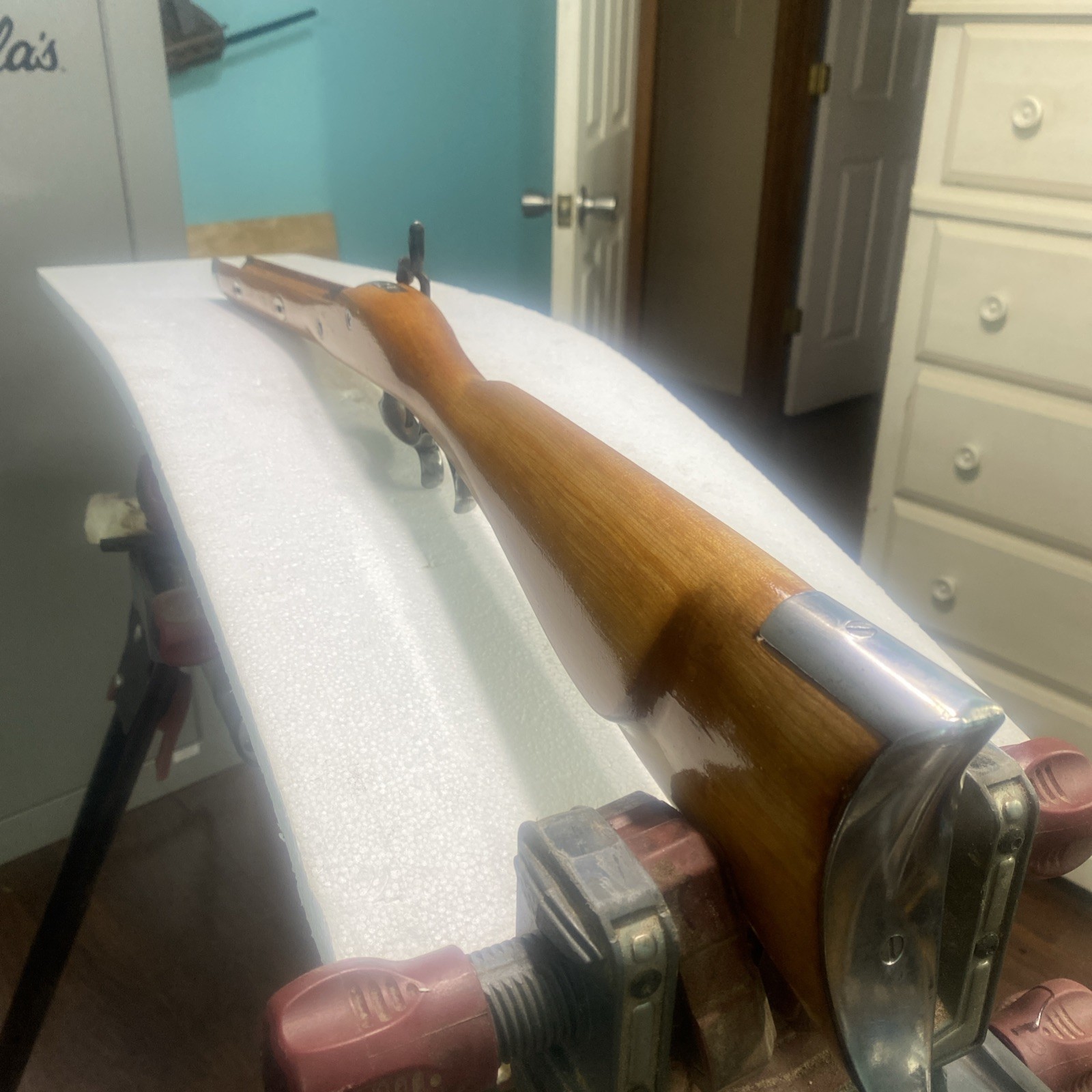 CVA Mountain Rifle Muzzleloader Stock, 15/16” Complete w/ Hickory Ramrod.Unfire.