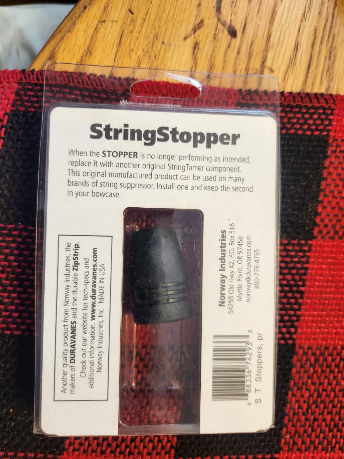 Norway Industries Sring Tamer String Stopper