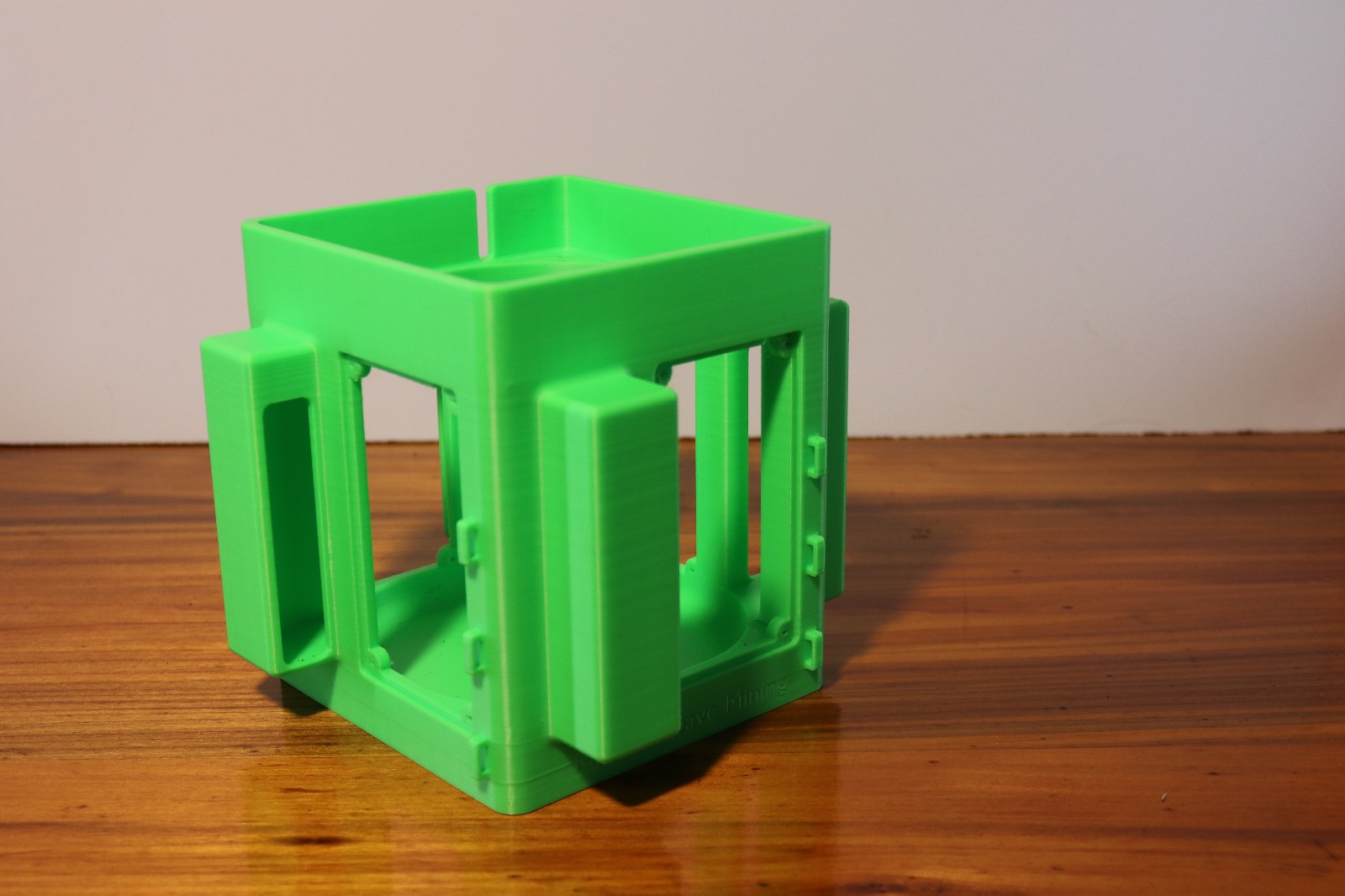 LIMITED LIME  GREEN 4-Bitaxe Gamma Cooling Tower - With fan shrouds