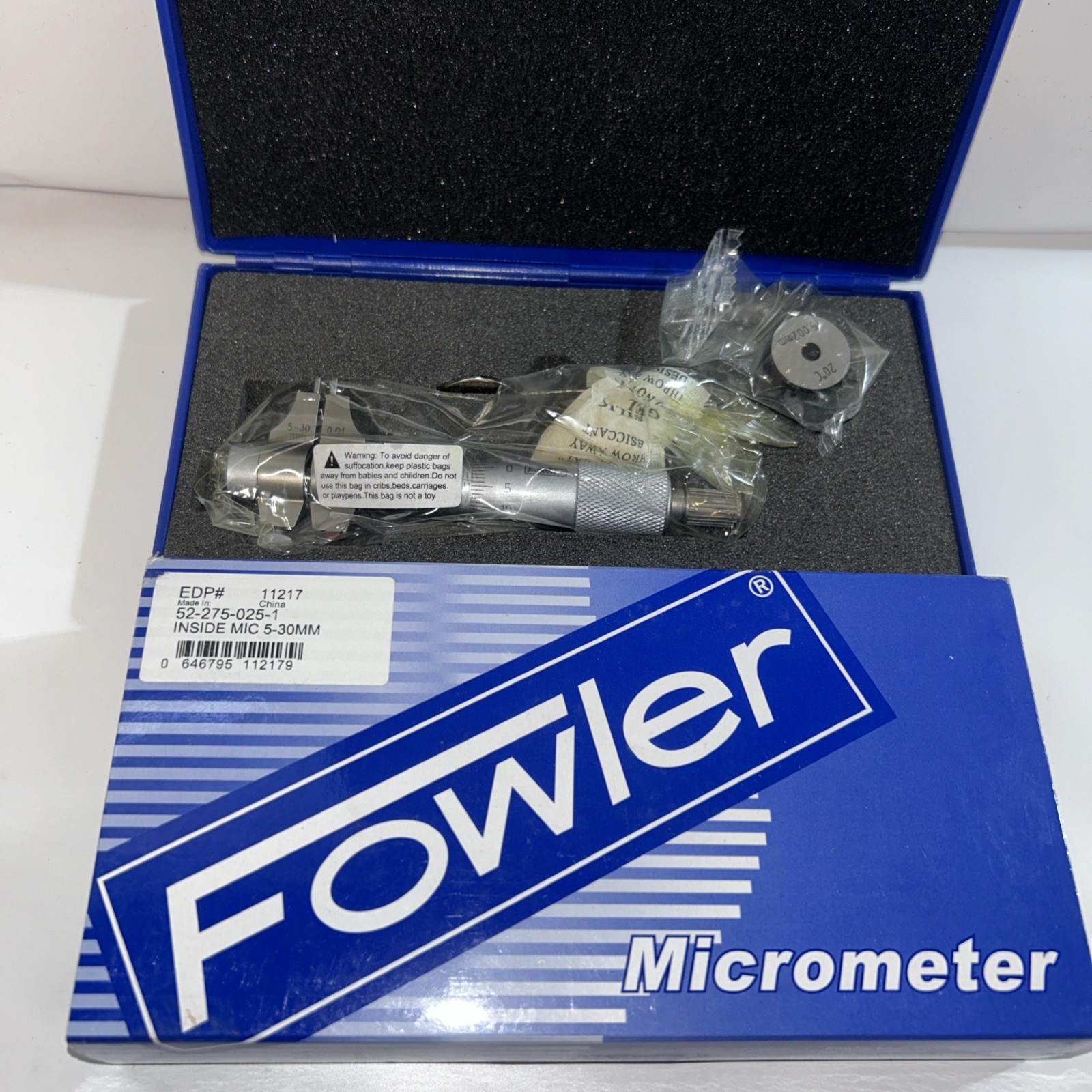 Fowler 52-275-025-1 (5 - 25 mm Inside Micrometer)