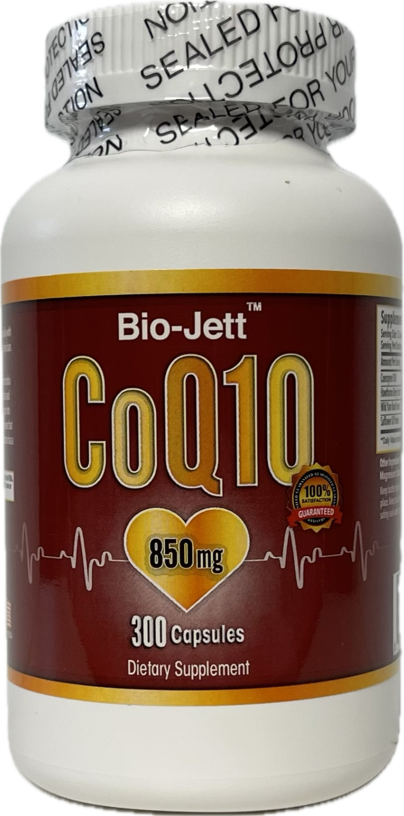 Q10 850 mg Heart Health 300 Capsules Coenzyme Heart Support Exp 12/2028 USA