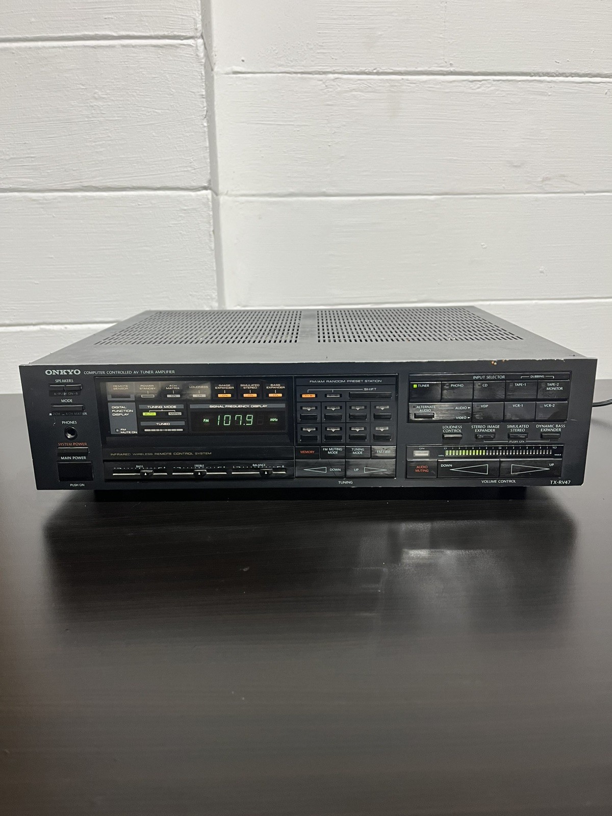 Onkyo TX-RV47 Receiver HiFi Stereo Vintage Home Audio Japan 2 Channel Phono