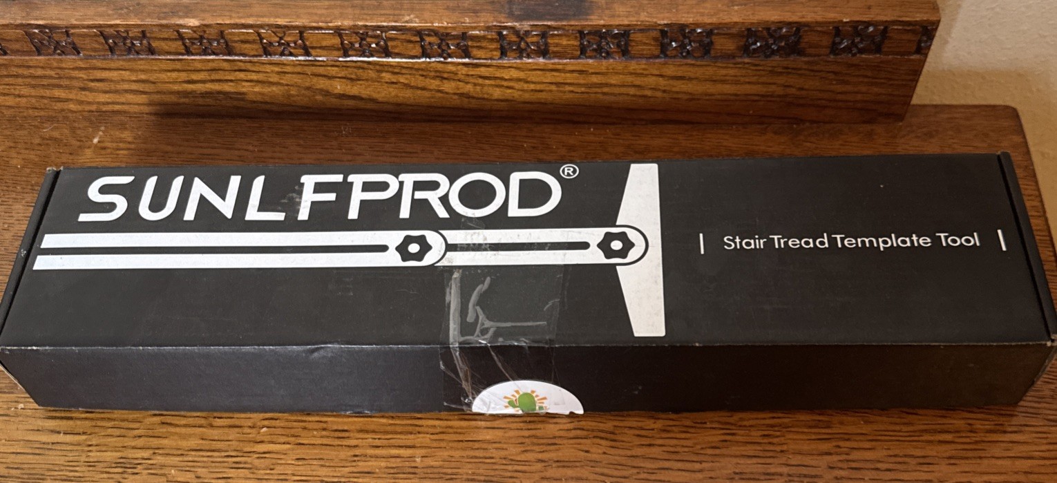 Stair Stringers Cutting Layout Tool New-open Box