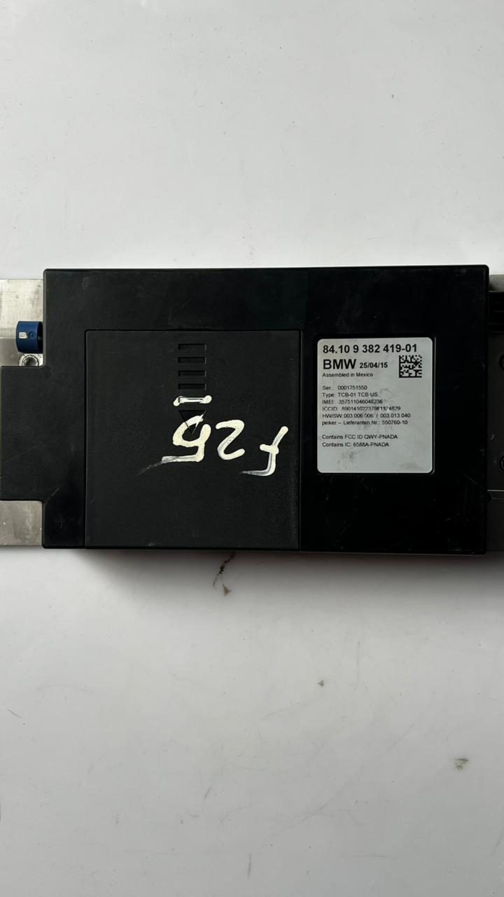 2012-2017 BMW X1 Telematics Control Unit 9382419 F30 3 Series, F20, F22, F23, F3