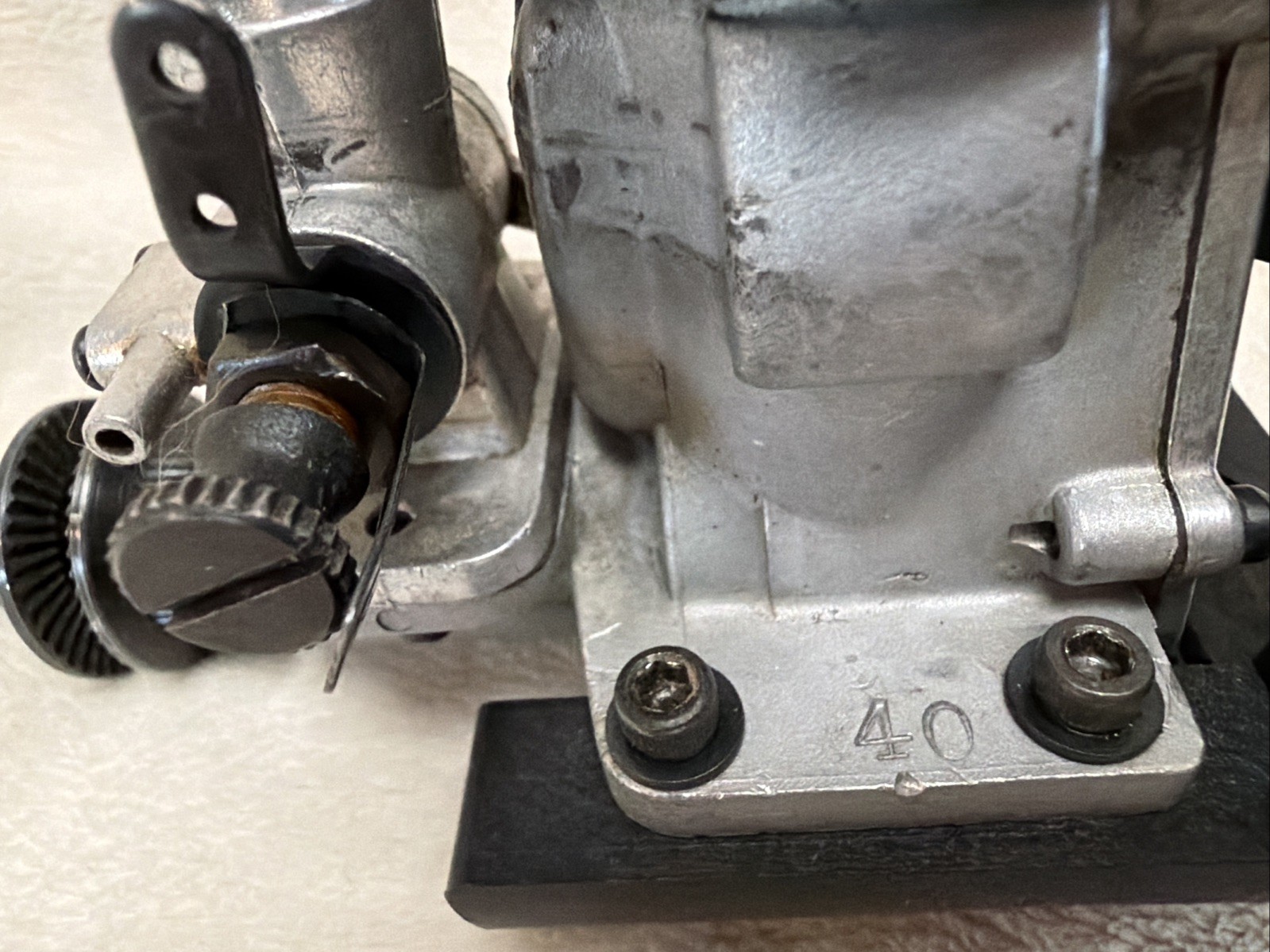 Fox 40 Glow Plug Engine R/C, Boat Set Up, Also Airplane ￼