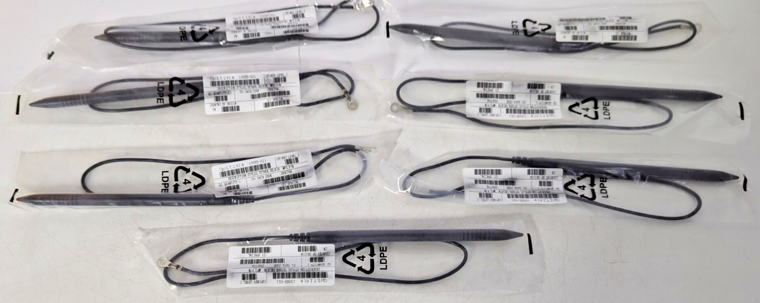 LOT OF 7   10085-021 STYLUS, TETHER, DELRIN