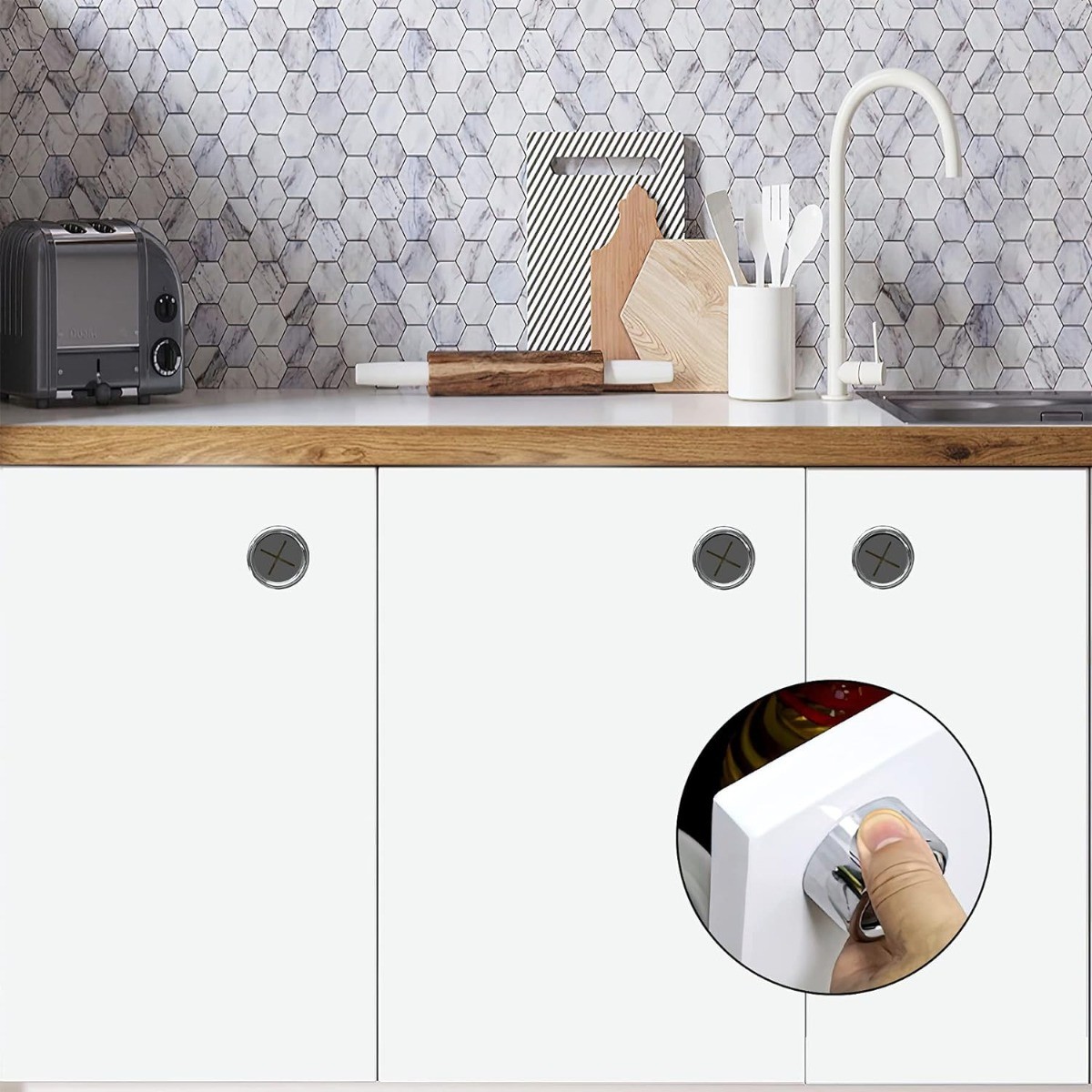1 PCS Kitchen Towel Hooks