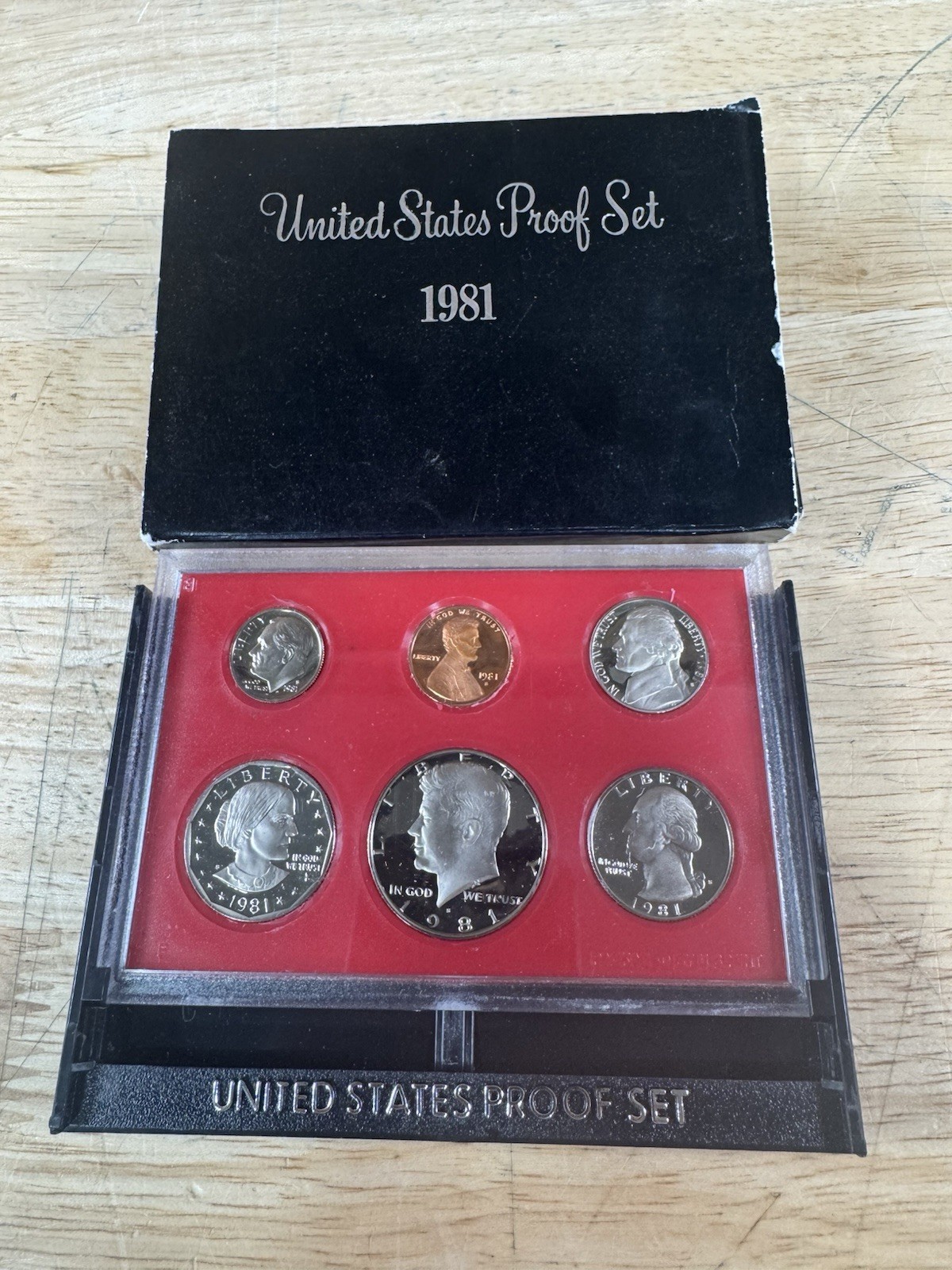 Vintage 1981 United States Proof Set