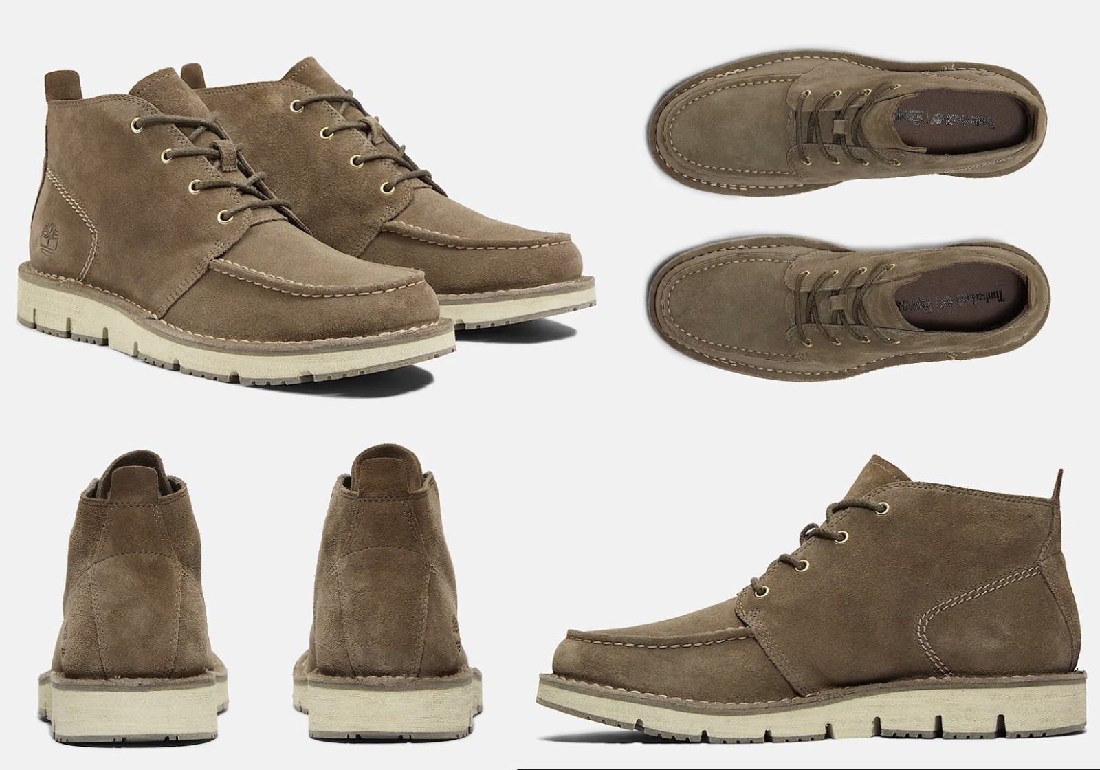 Timberland Men's WESTMORE MOC-TOE CHUKKA Canteen Boots Multiple Size NIB