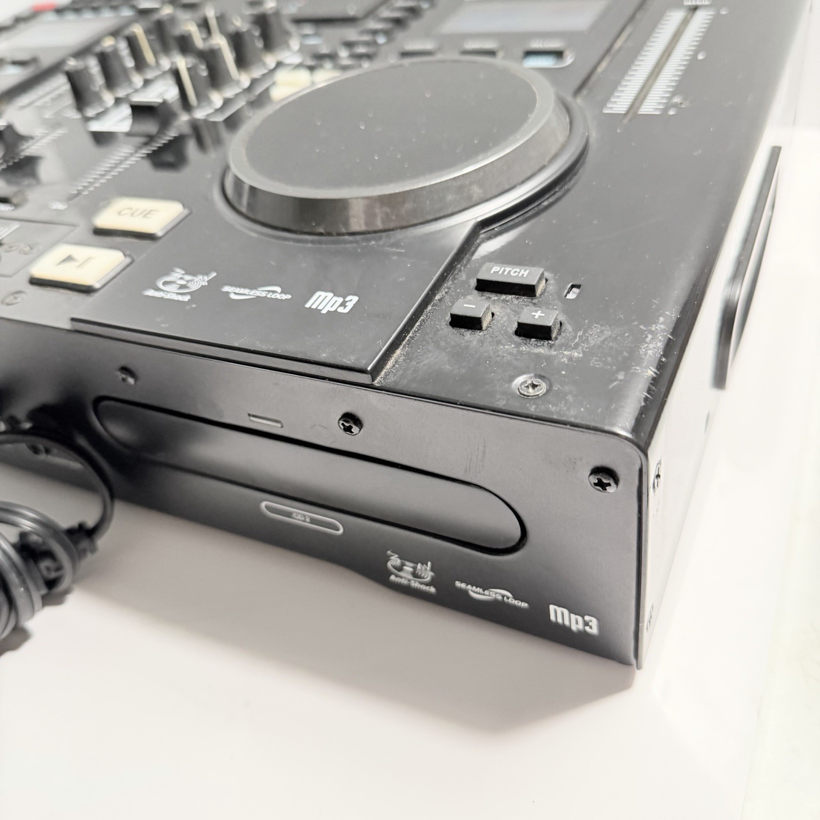 Edison Scratch 2500 MKIV Professional Dual CD USB MP3 DJ Audio Mixer UNTESTED