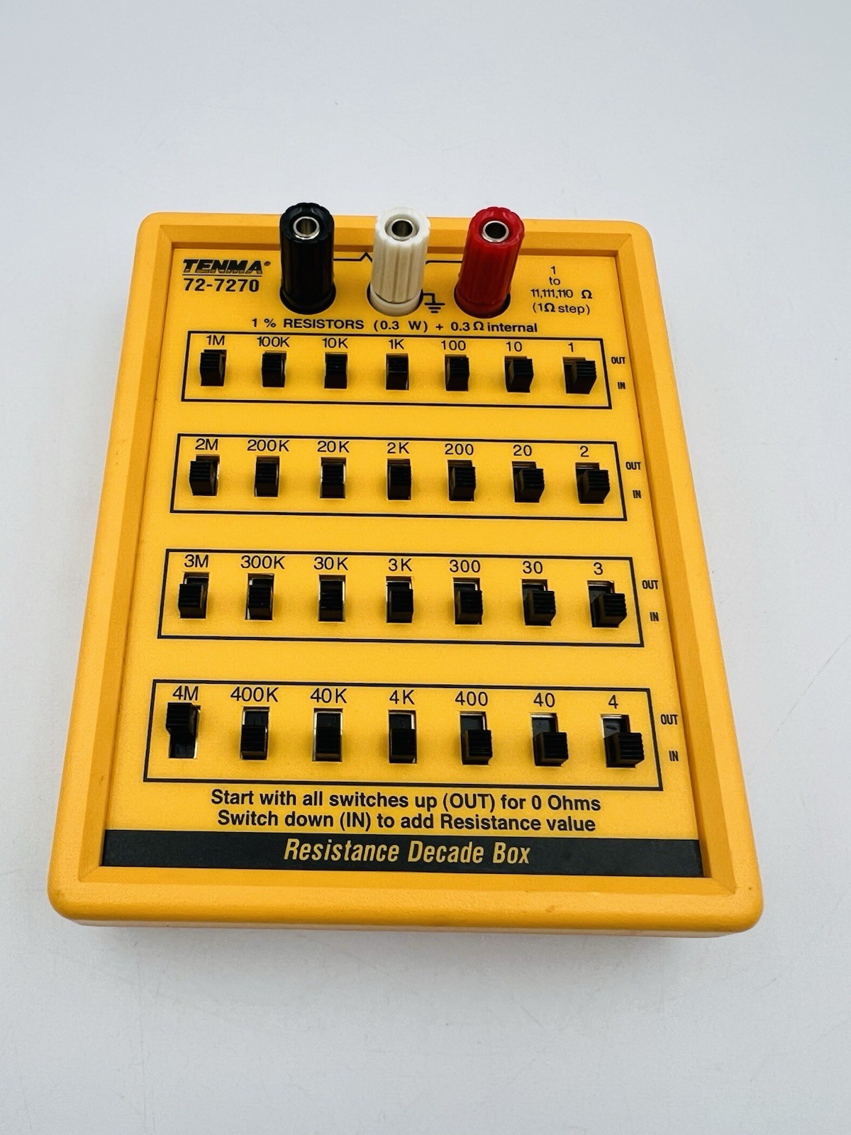 Tenma 72-7270 Decade Resistance Box – Variable Resistor