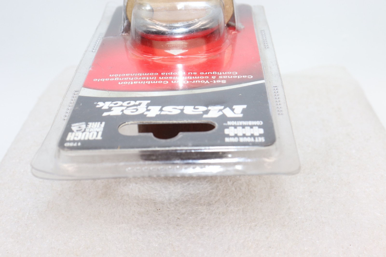 Master Lock Resettable Combination Padlock 2" wide Brass 175D