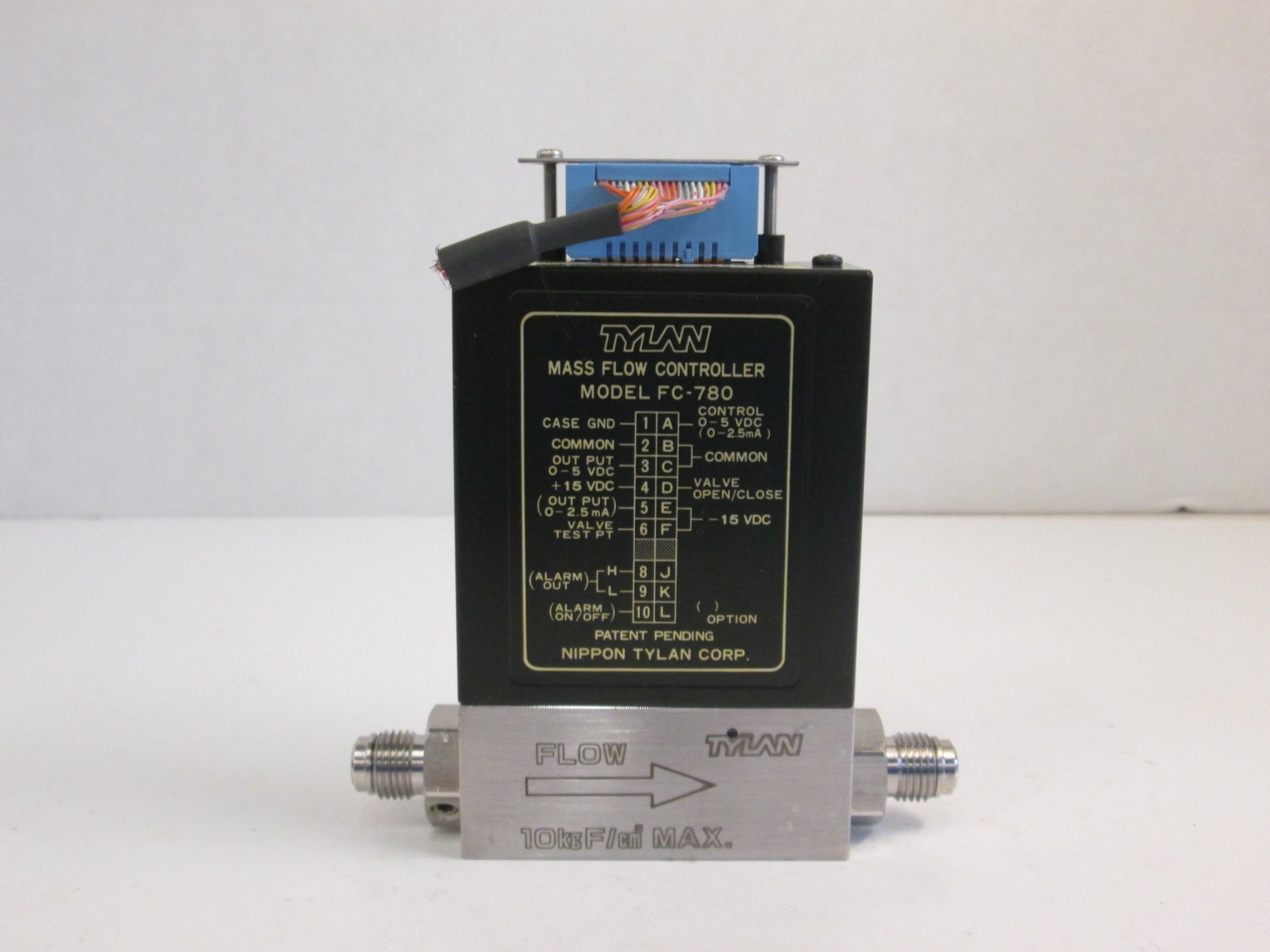 Tylan FC-780 Mass Flow Controller MFC, 1 SLM, N2, 1/4" MVCR