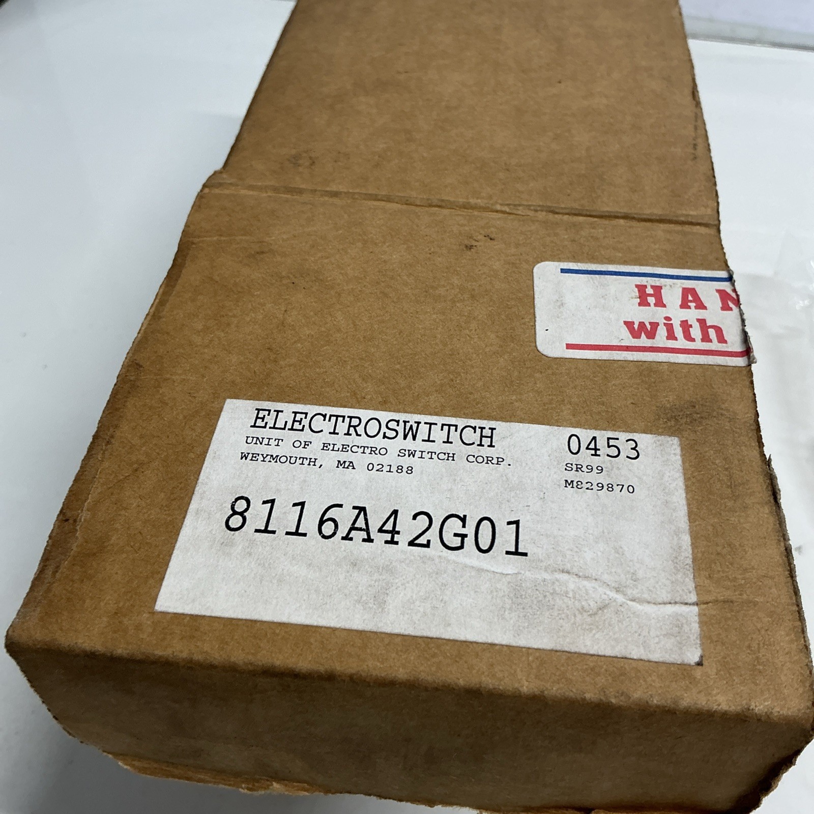 Electroswitch 0453 8116A42G01 Utility Rotary Control Switch Assembly Z-502