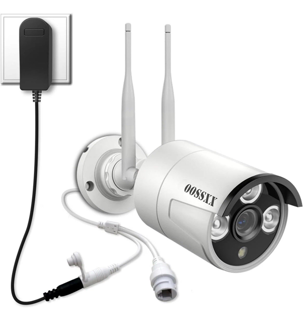 OOSSXX Extend 3.0LP Wireless Surveillance Security Camera w/Audio, Waterproof