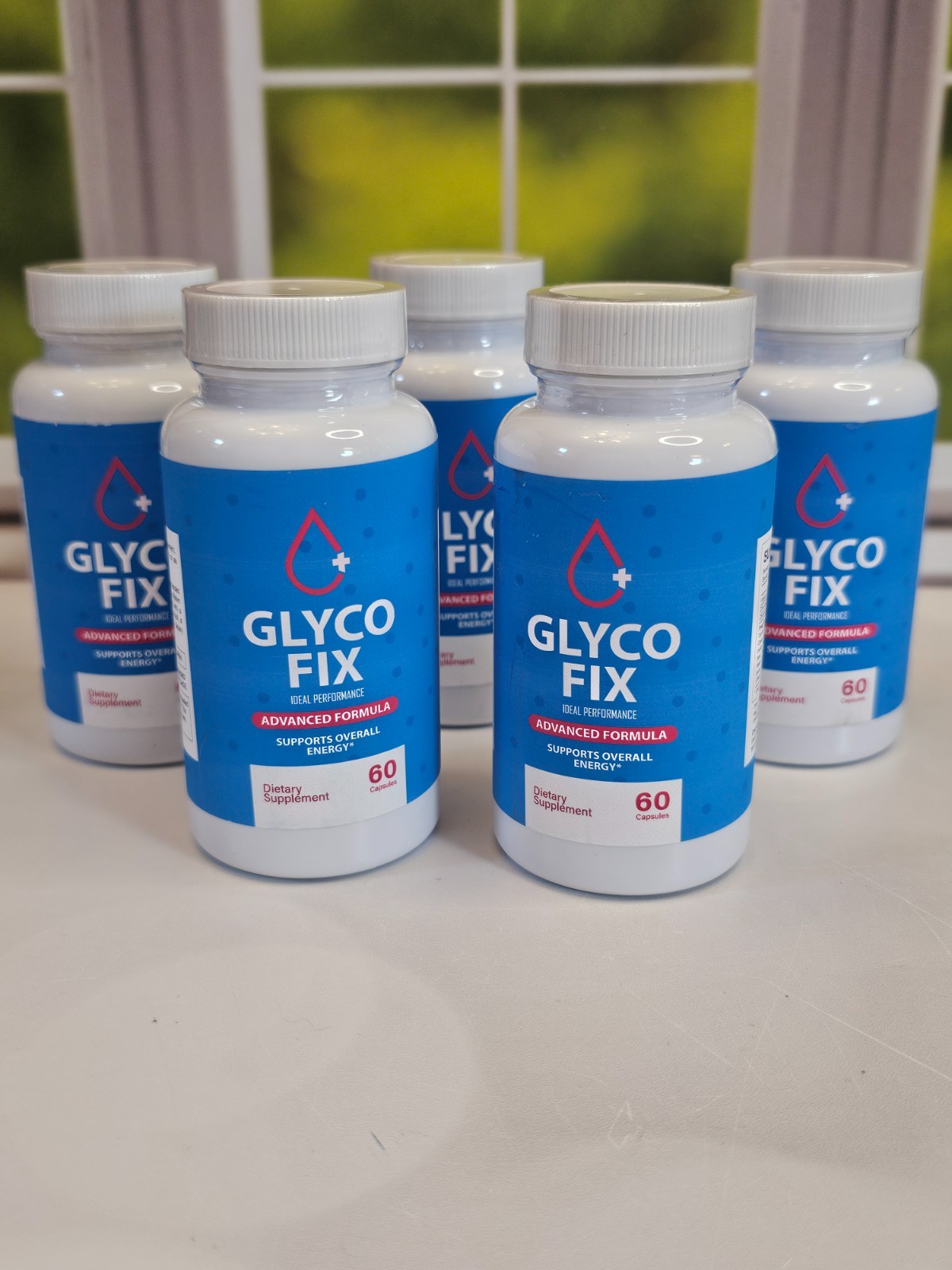 Glyco Fix Blood Support Pills, GlycoFix Glycogen Capsules Supplement (5 Pack)