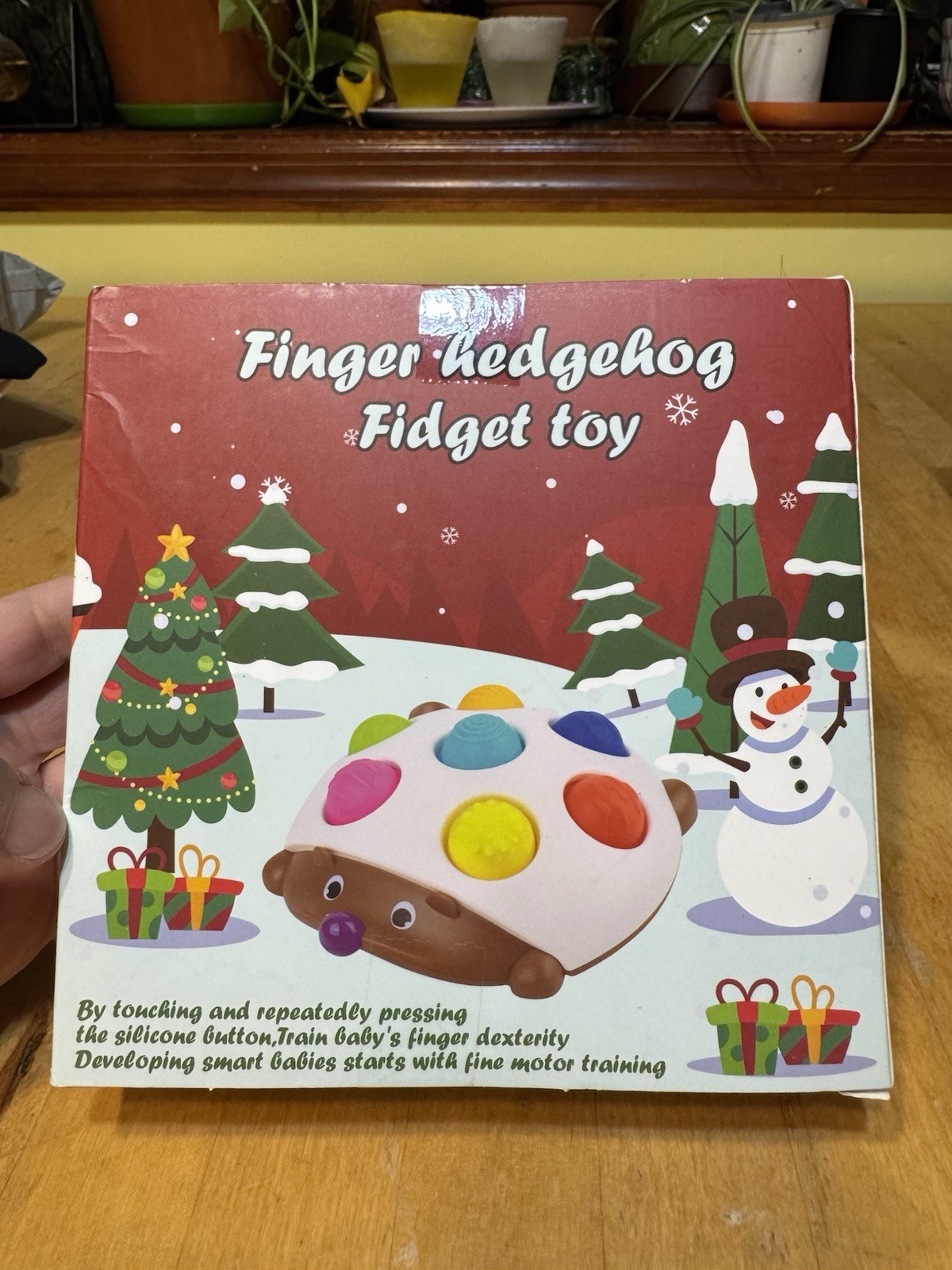 Finger Hedgehog Pop it