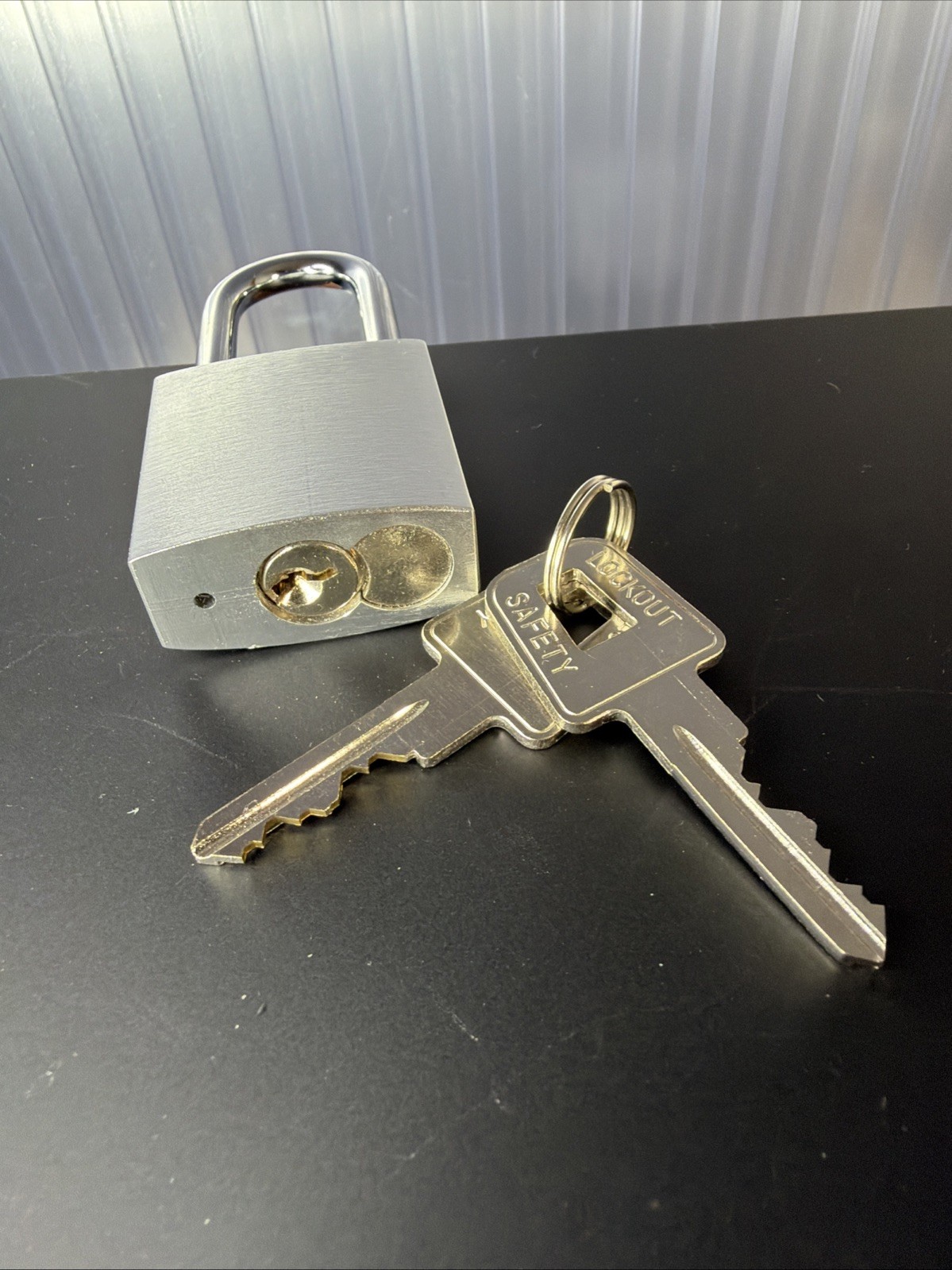 Givenchy Logo Padlock Metal Lock Promotional Branded Silver Chrome