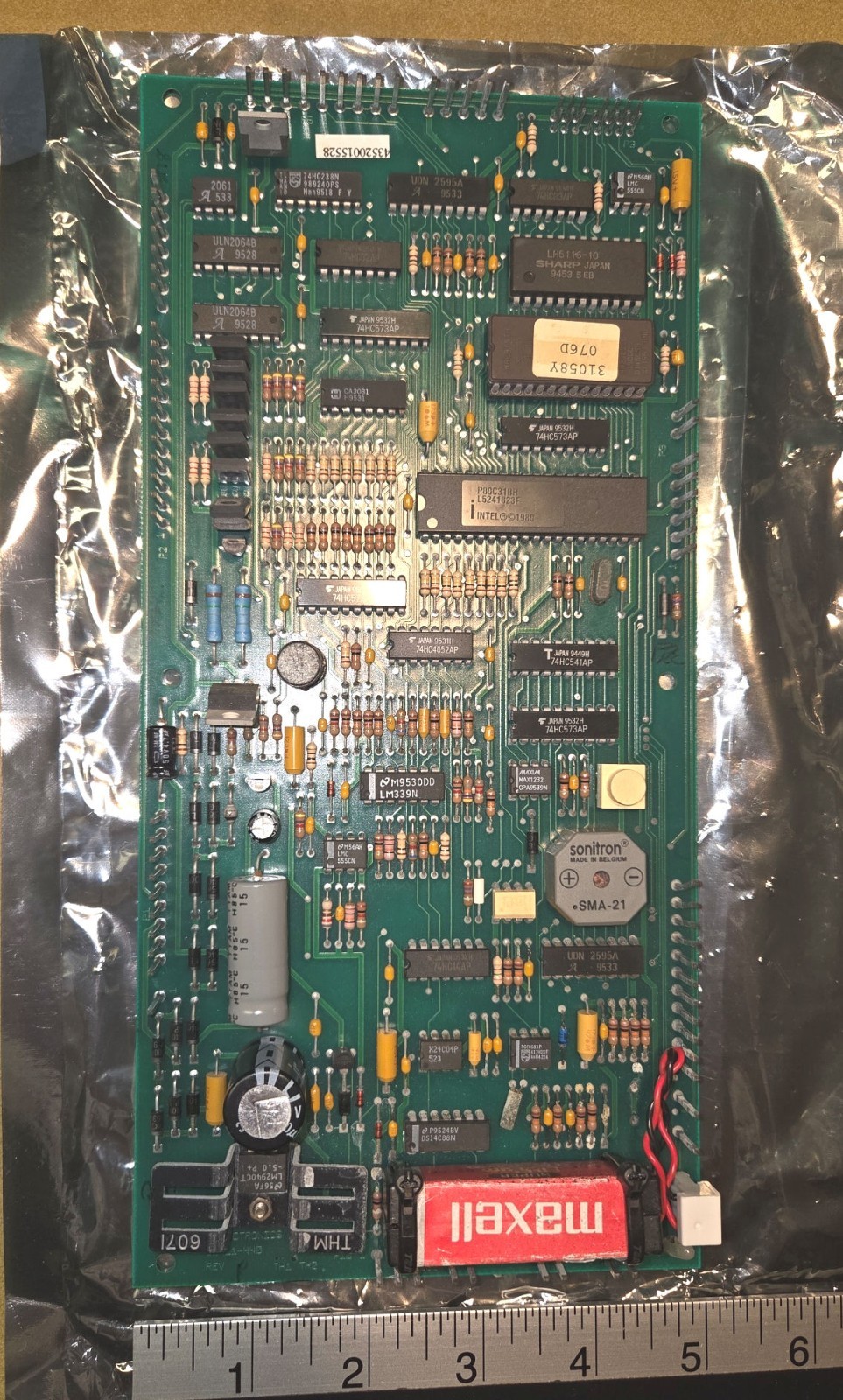 (AP) AUTOMATIC PRODUCTS 111 112 & 113 SNACK VENDING MACHINE main control board