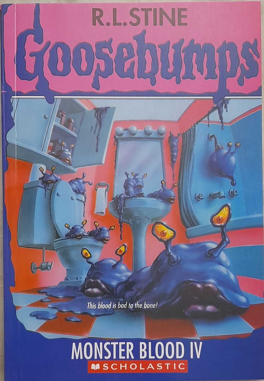 FREE SHIPPING: Monster Blood IV by R. L. Stine (Goosebumps - 62) - NEW