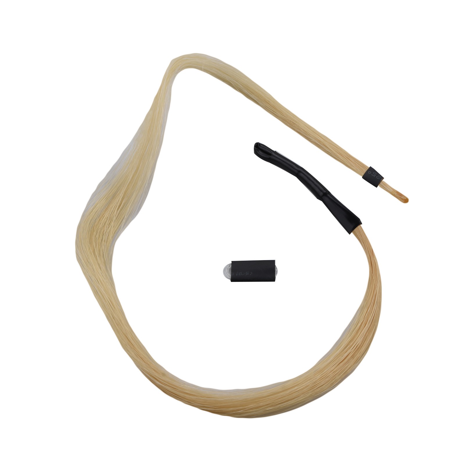 32'' Length Viola Cello Erhu Bow Hairs Natural White Horse Mongolia Tail