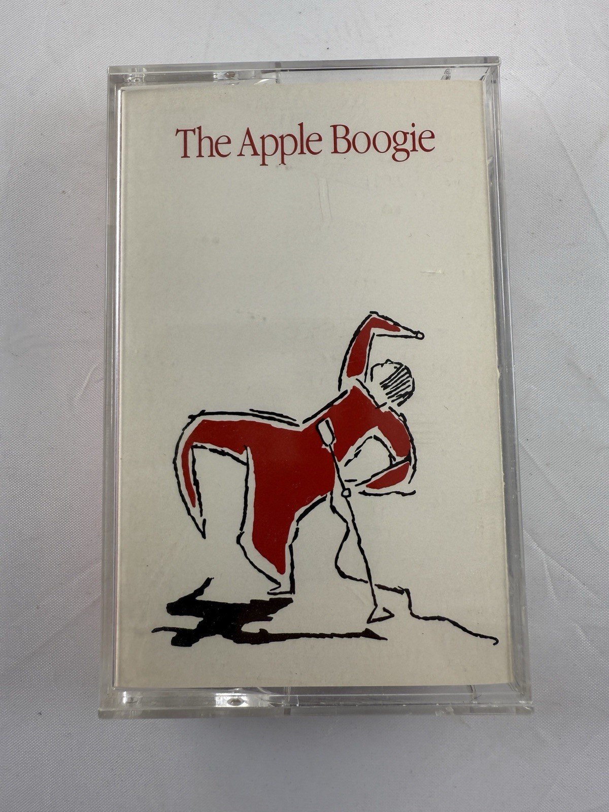 ULTRA RARE  "The Apple Boogie" Apple Computer Music Cassette Tape 1987