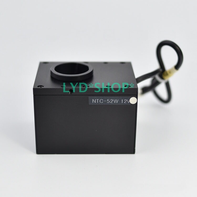 NTC-52W DC12V White Light 30.5mm Used Coaxial Light Source Lens Interface