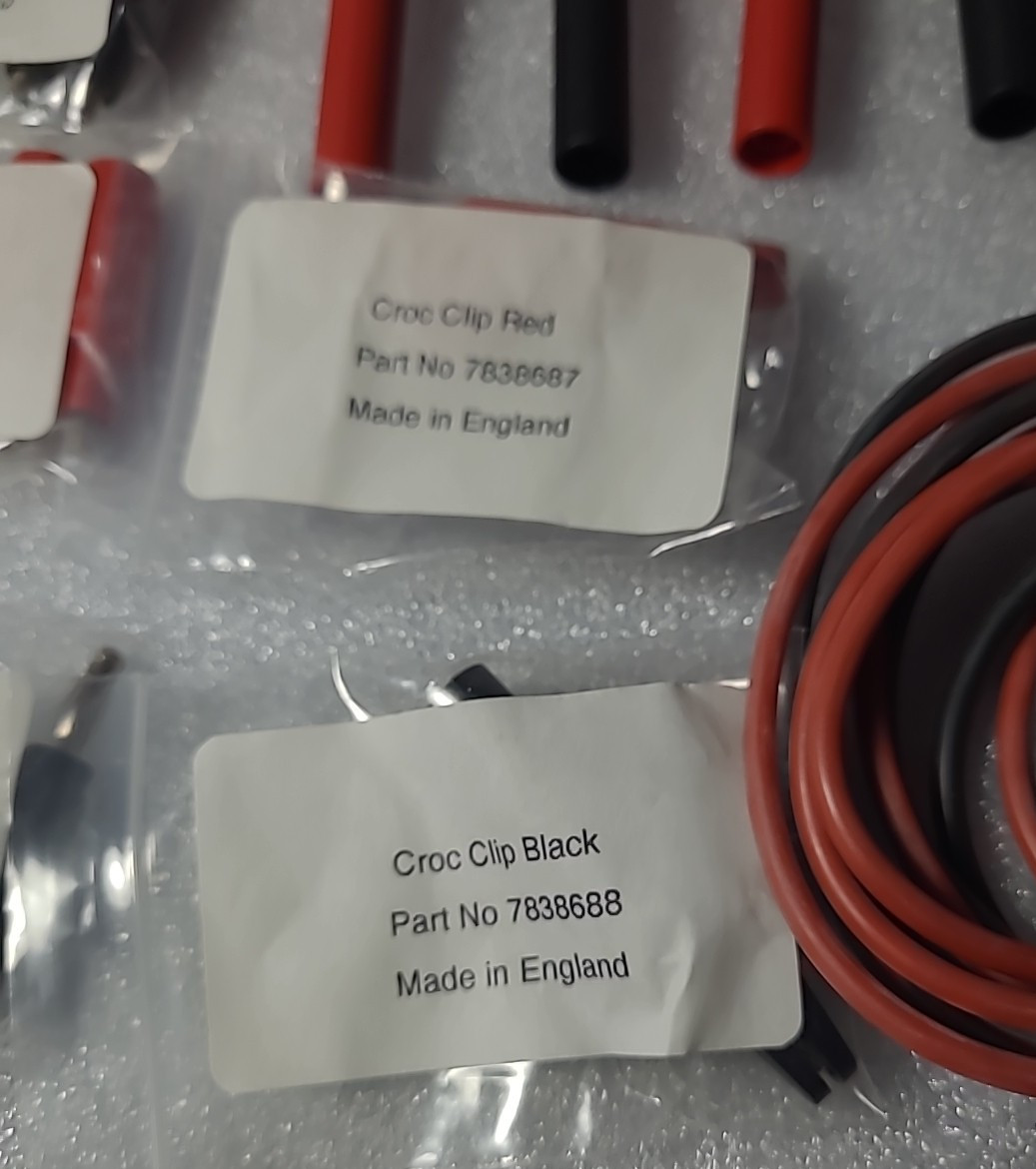 IBM Meter Lead Set Part No 6428104 - 15 Pcs Plus Pouch