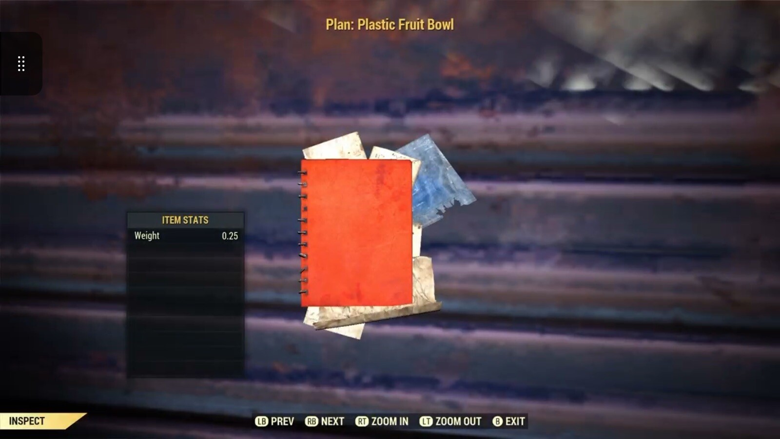 (Xbox) Plastic Fruit Bowl Plan