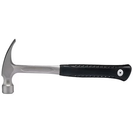 Westward 6Dwh0 Rip-Claw Hammer, Steel, Smooth, 22 Oz