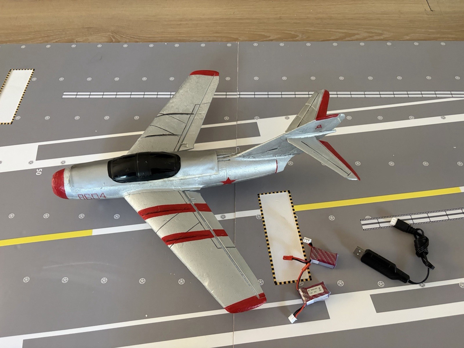 E-flite Ultra-Micro UMX MiG-15 Micro Ducted Fan Bind-N-Fly Jet With 2 Batteries