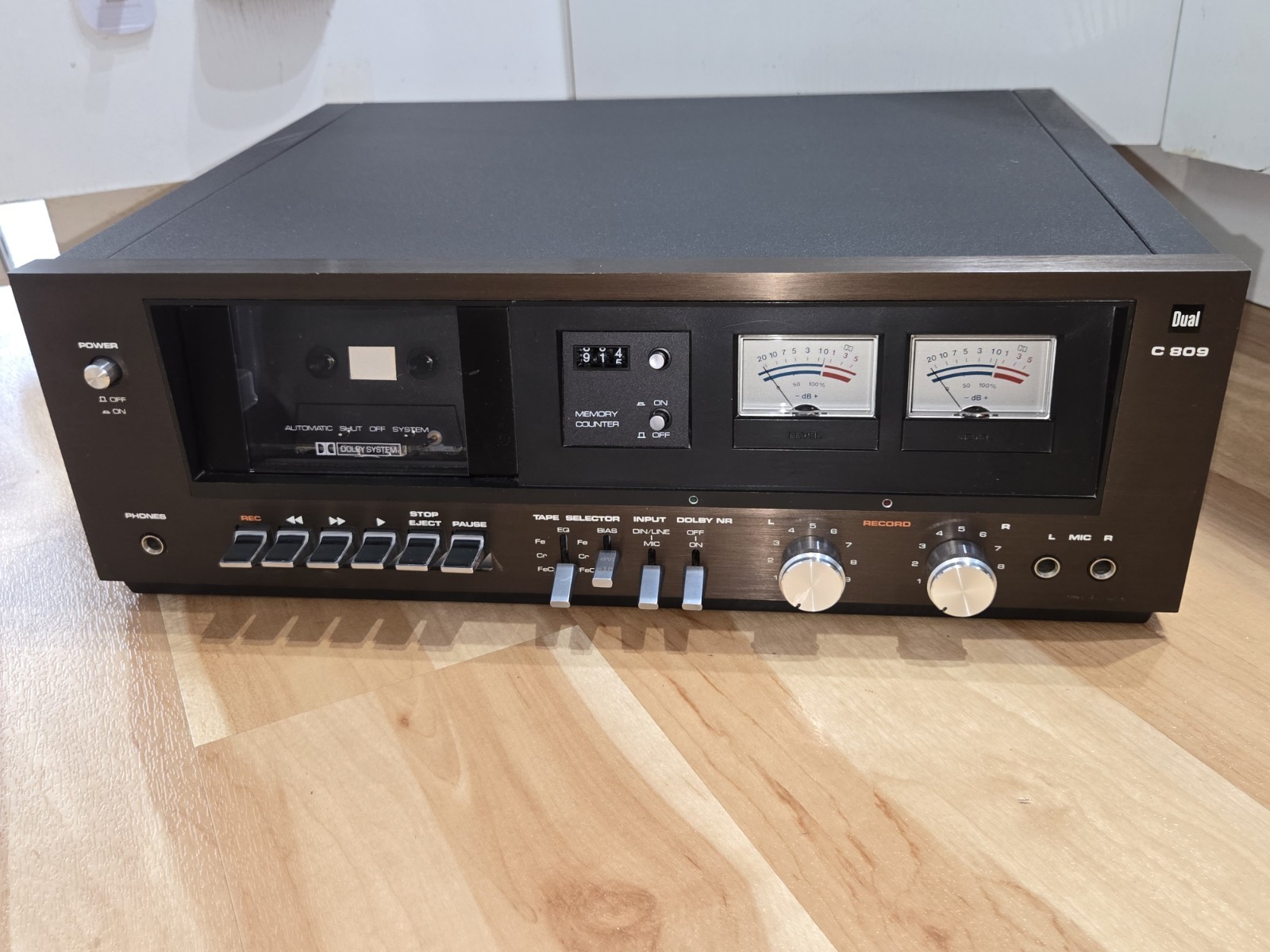 Vintage Dual C 809 Stereo Cassette Deck
