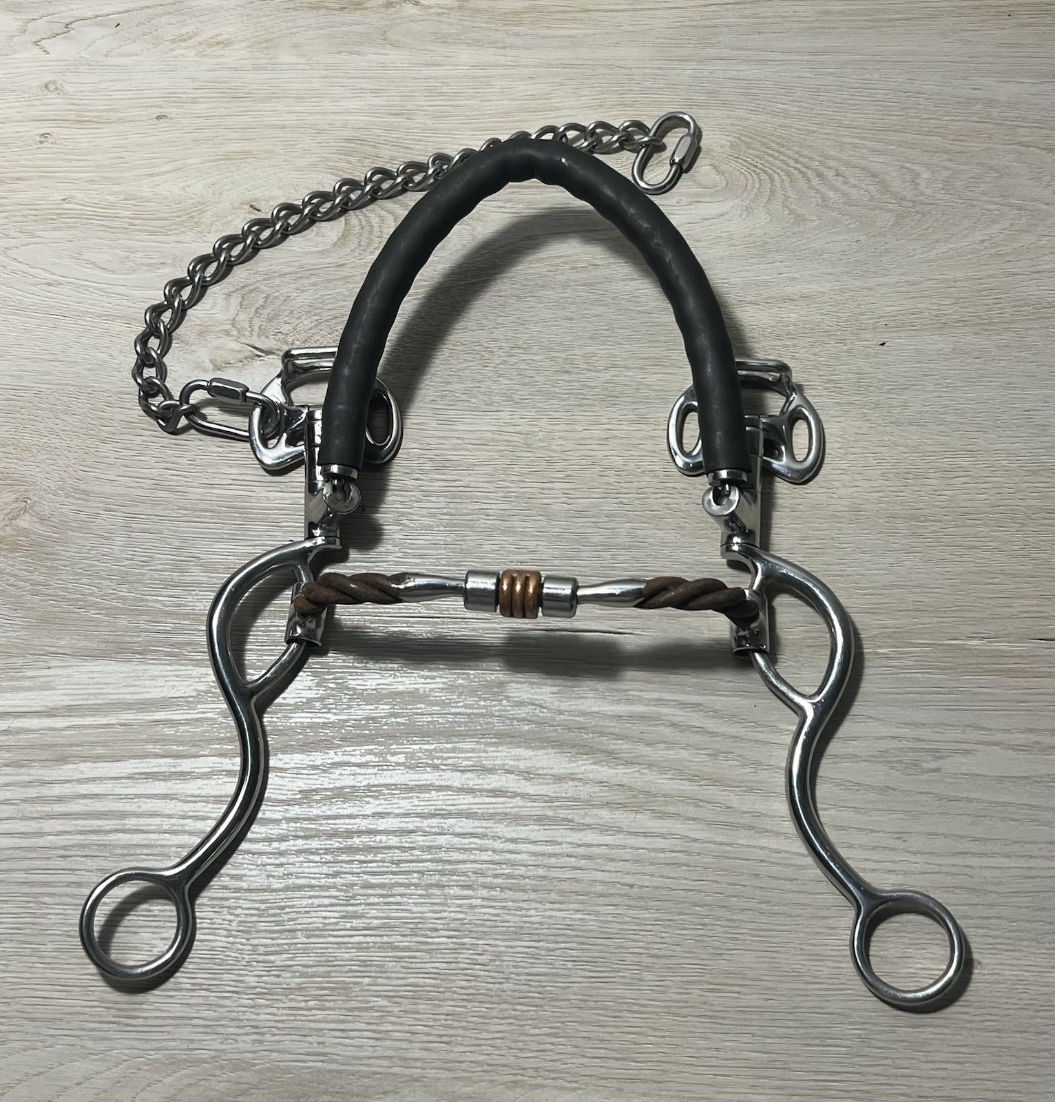 Mylers Toklat Sweet Iron Twist Jointed Hack Bit Combo Western Horse Tack Myler