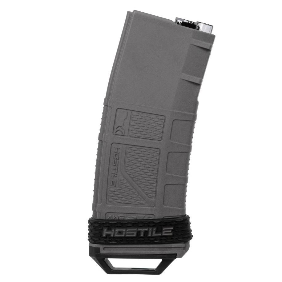HK Army Hostile AWS 250rd Round Airsoft Gun Mid-Capacity Magazine Grey