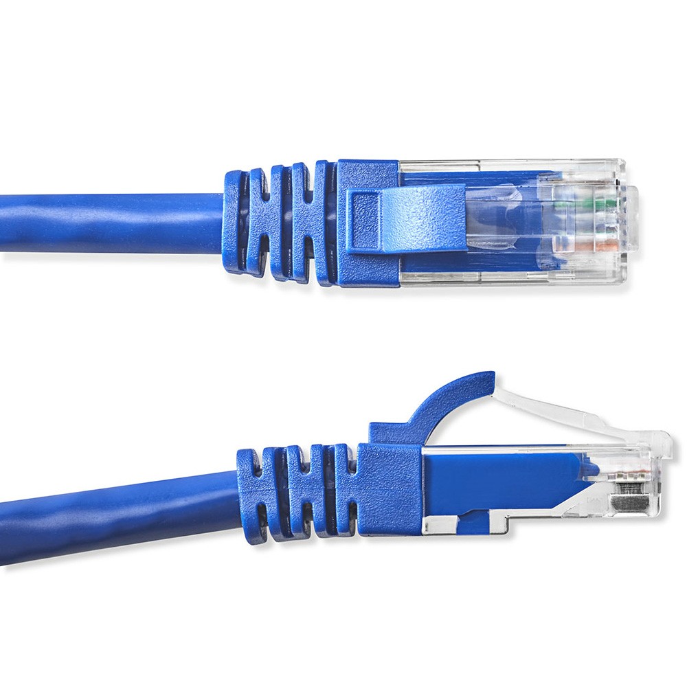 NavePoint Cat6 UTP Ethernet Network Patch Cable UL Listed, 5 FT Blue, 10-Pack