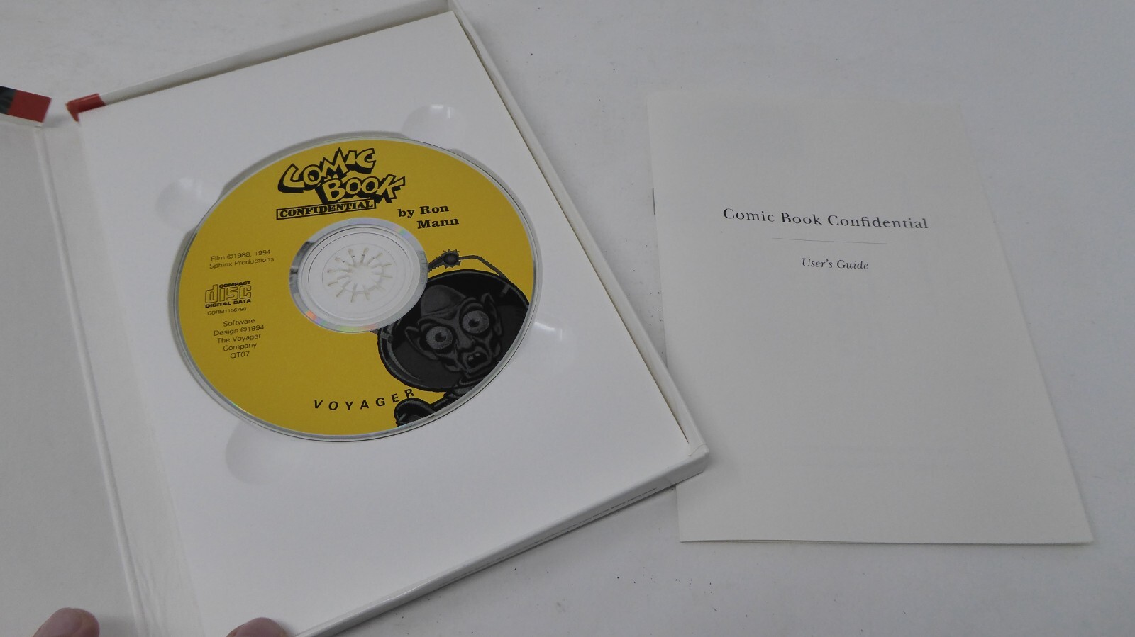 Comic Book Confidential Ron Mann Voyager Vintage MAC CD-ROM