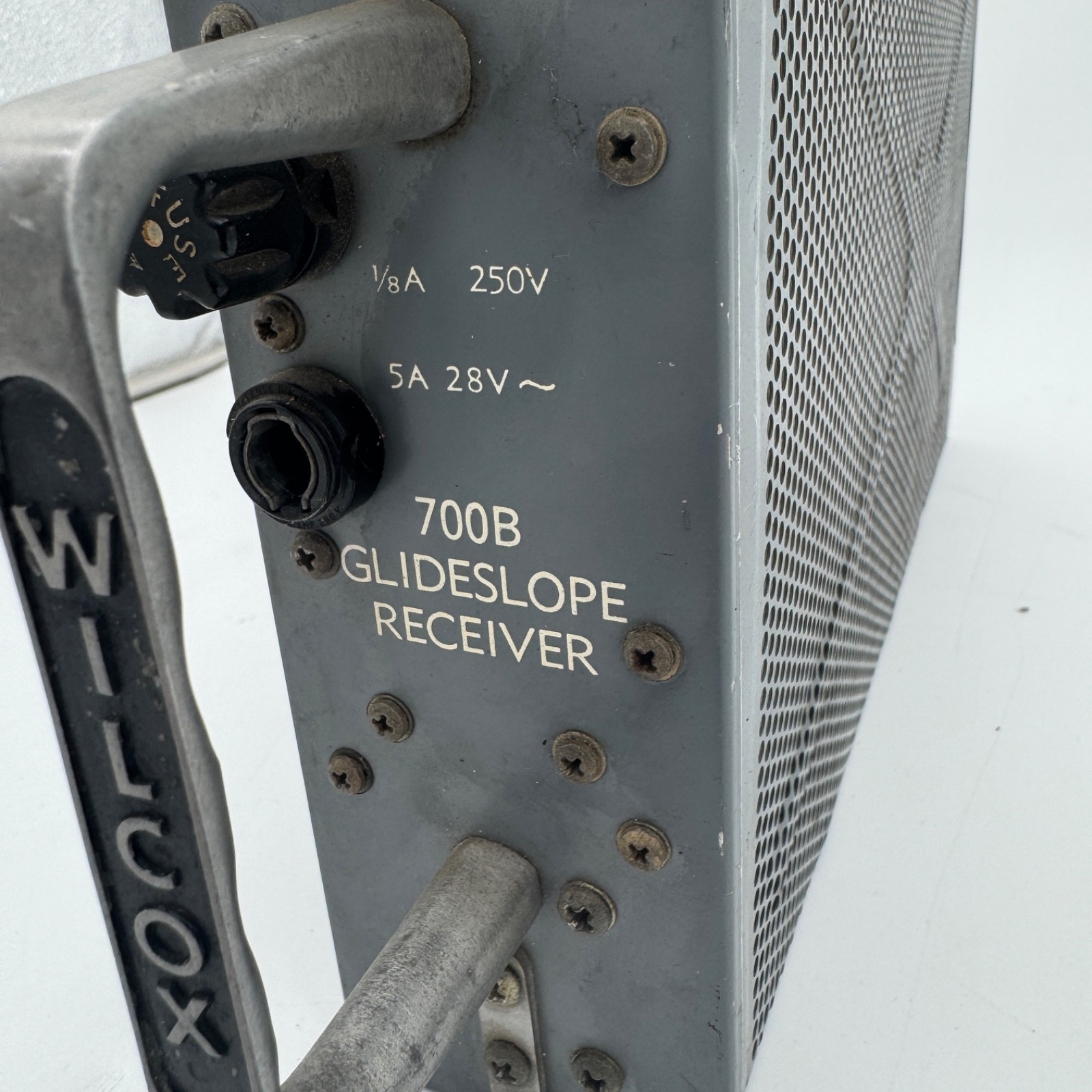 Wilcox 700B Glideslope Receiver Vintage Aircraft Part Untested