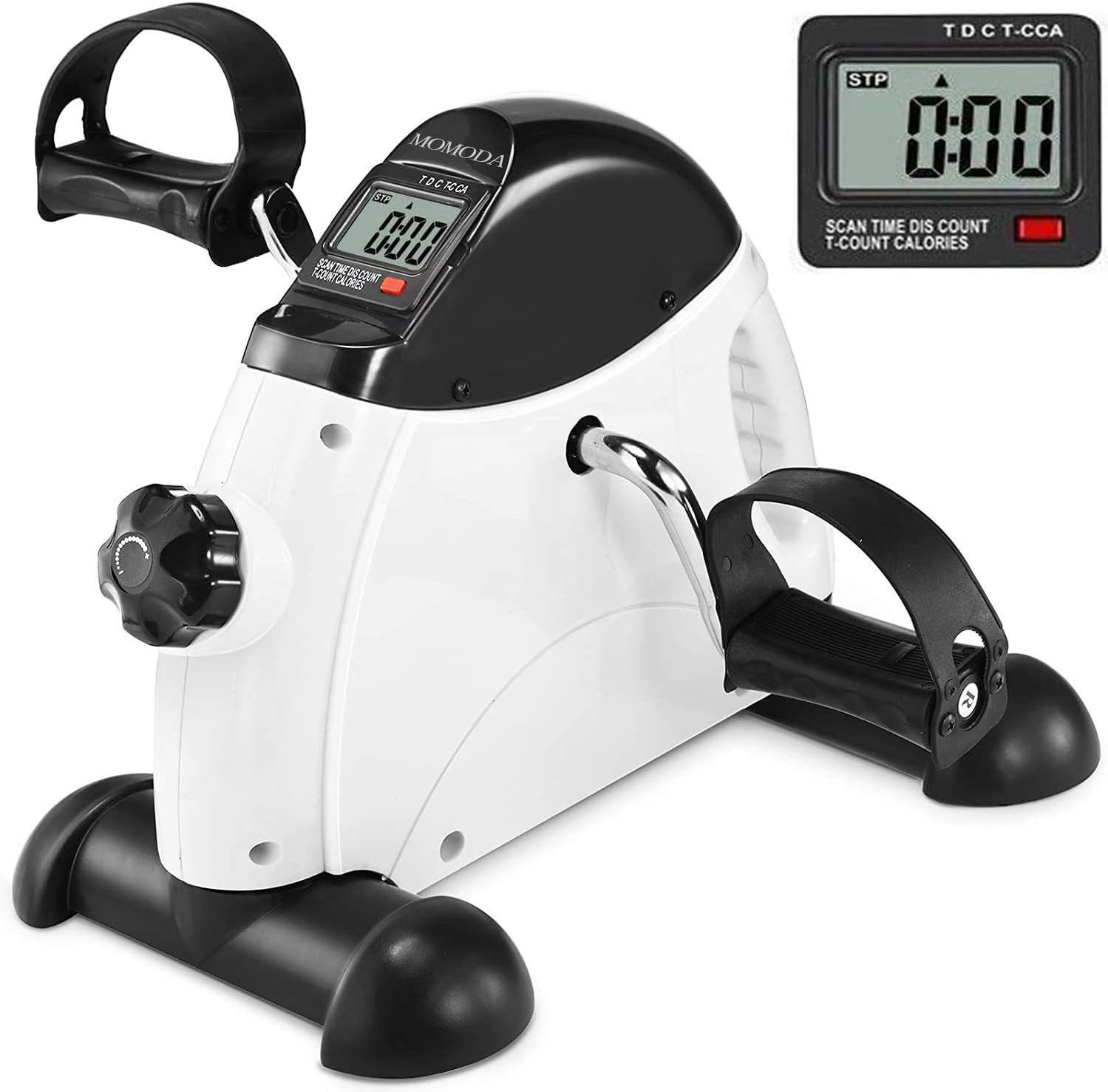 Pedal Exerciser under Desk Exercise Bike for Leg and Arm Cycling and Recovery Ex