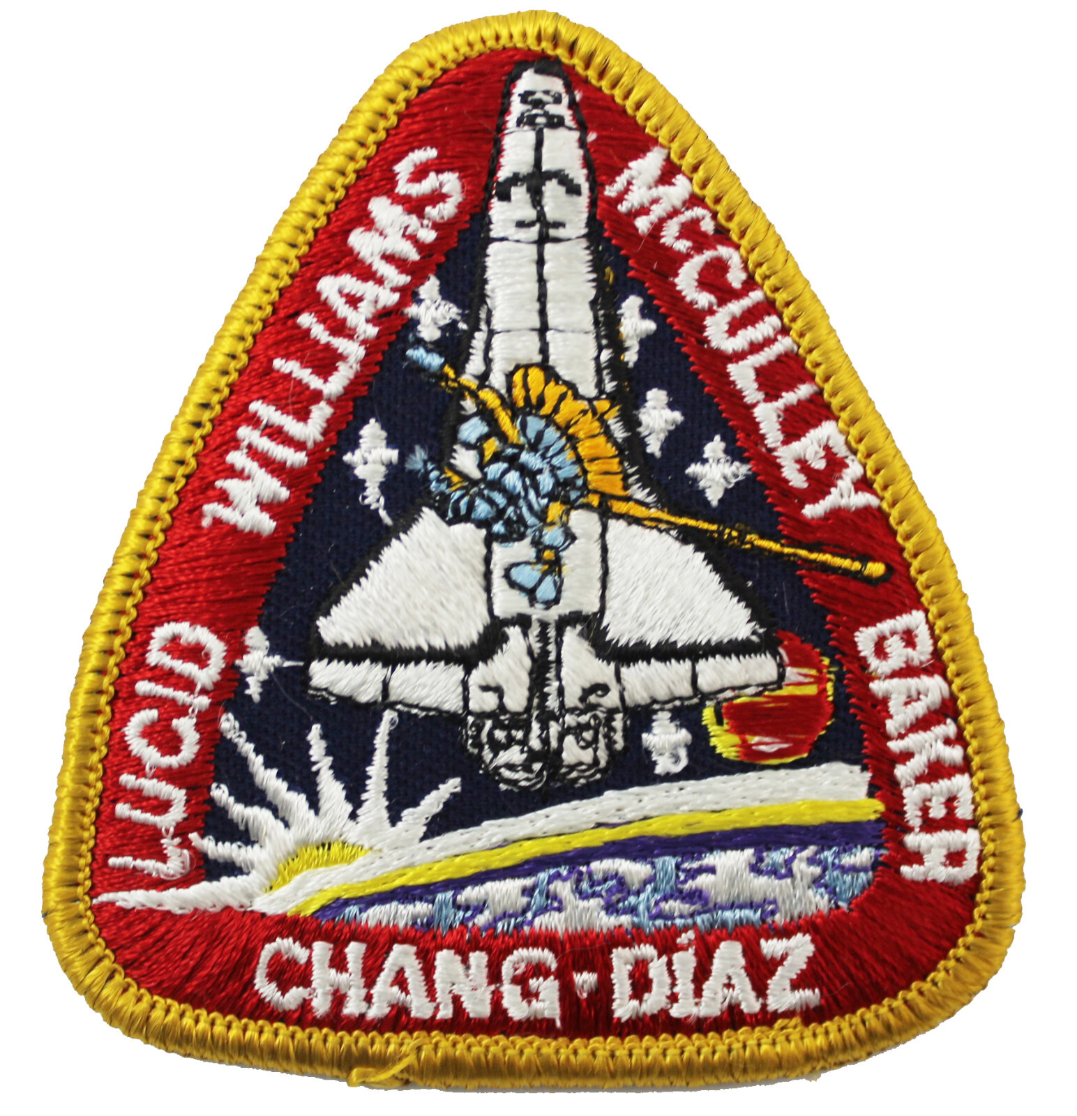 STS-34 NASA Atlantis Shuttle Mission Flight Crew Space Patch