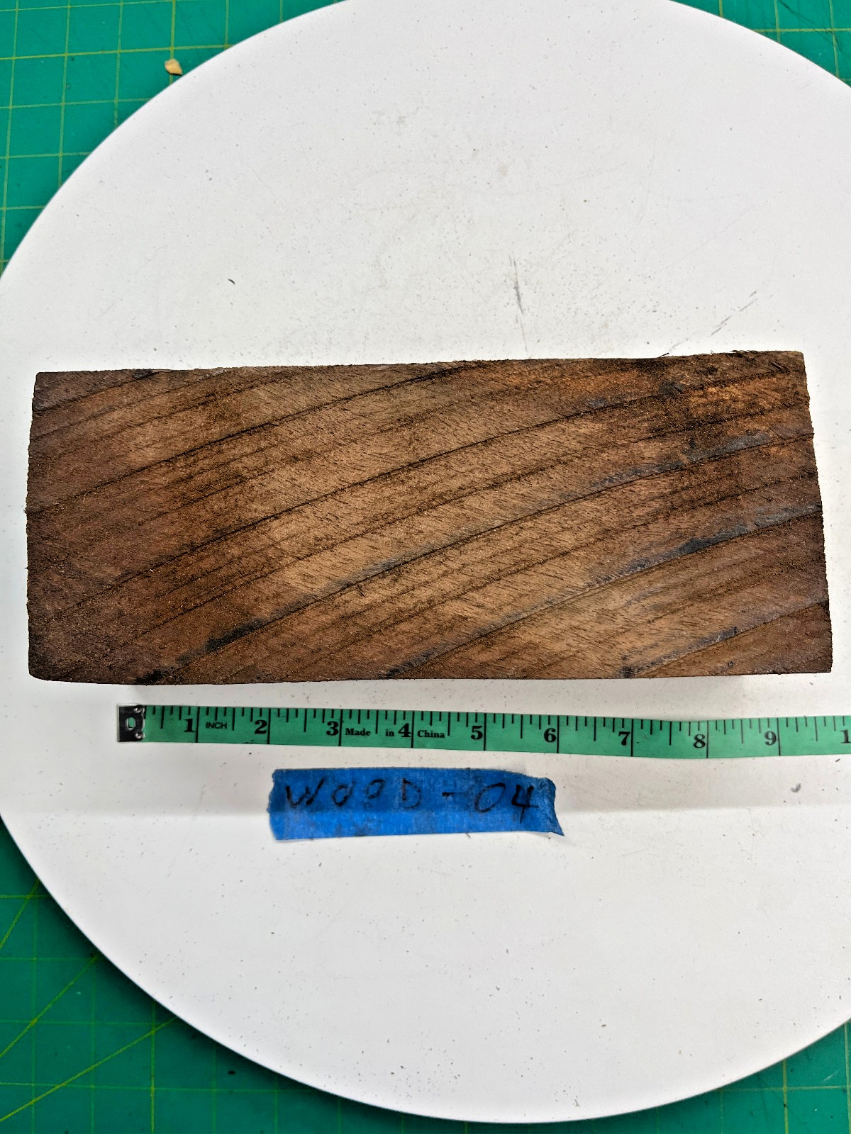 Walnut Burl Wood Block Handle Material For Knife Makers Knives - Unfinished