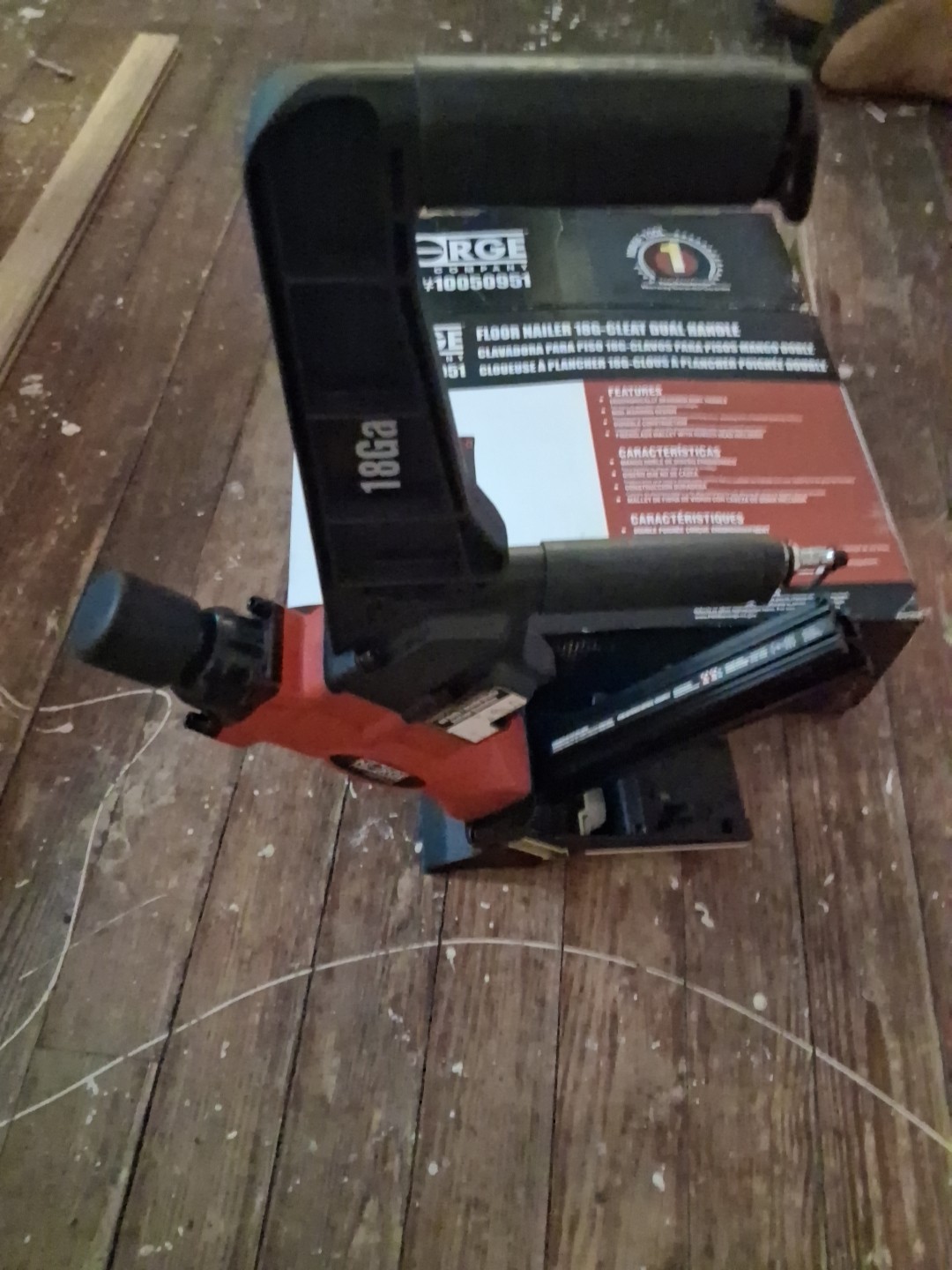 Norge Tool Company 10024938 18Ga. L Cleat Flooring Nailer