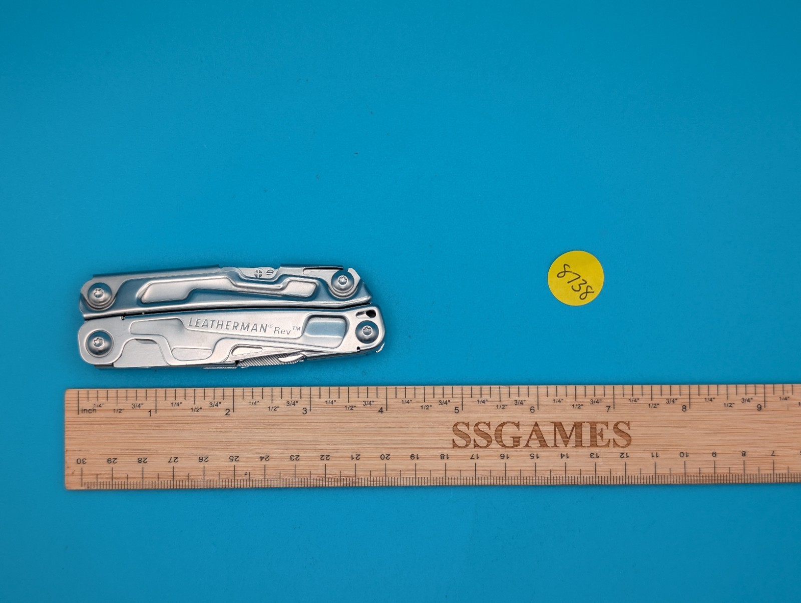Leatherman Rev 3.8" Multi-Tool, Stainless!