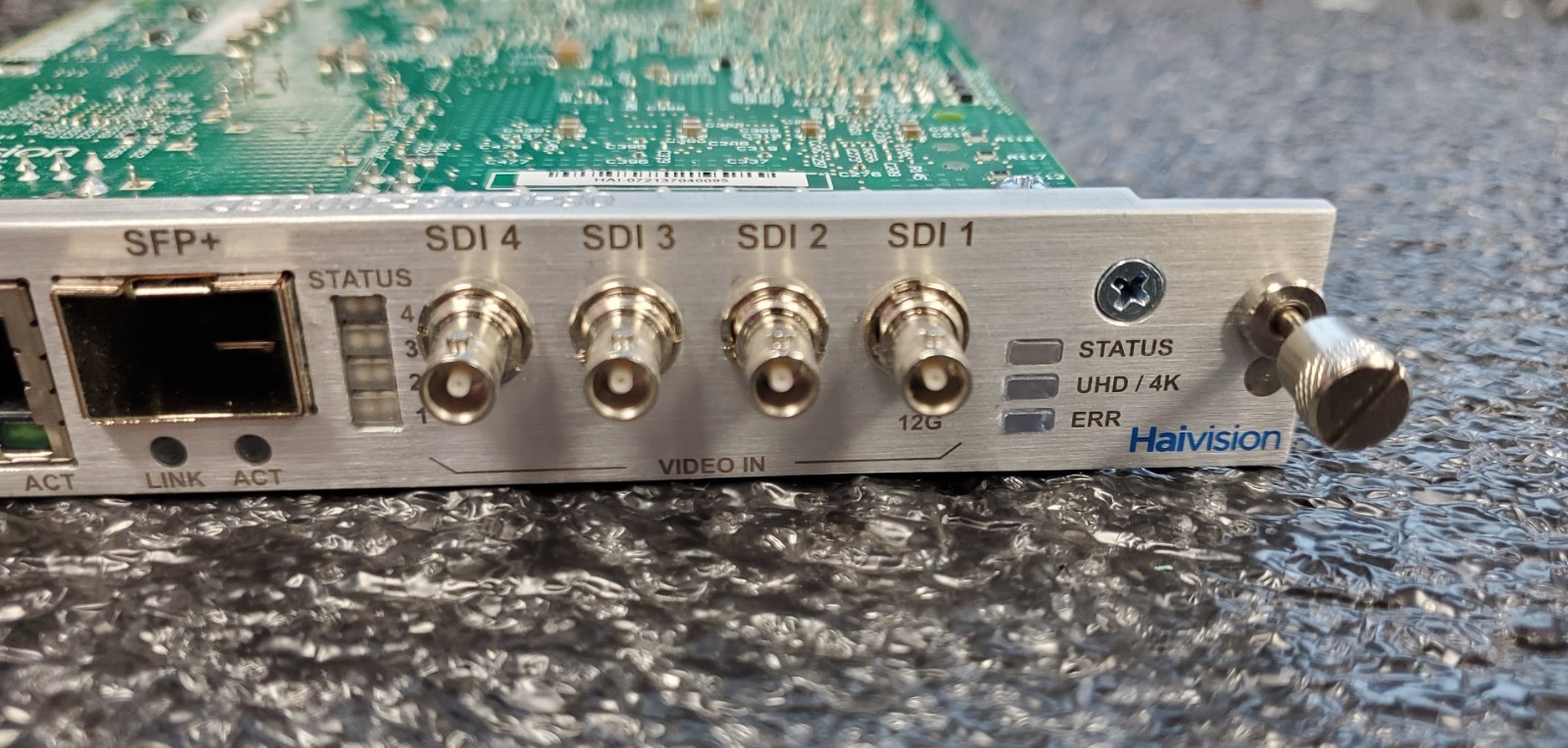 Haivision Makito X4 Quad Encoder Blade 4K UHD/Quad-HD Video Encoder