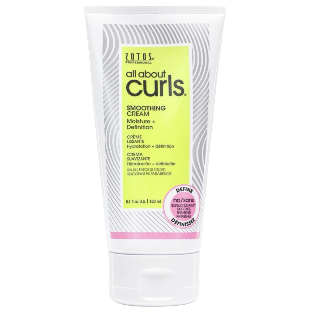 Zotos Professional All About Curls Smoothing Cream 5.1 fl oz/150 ml Sulfate-Free
