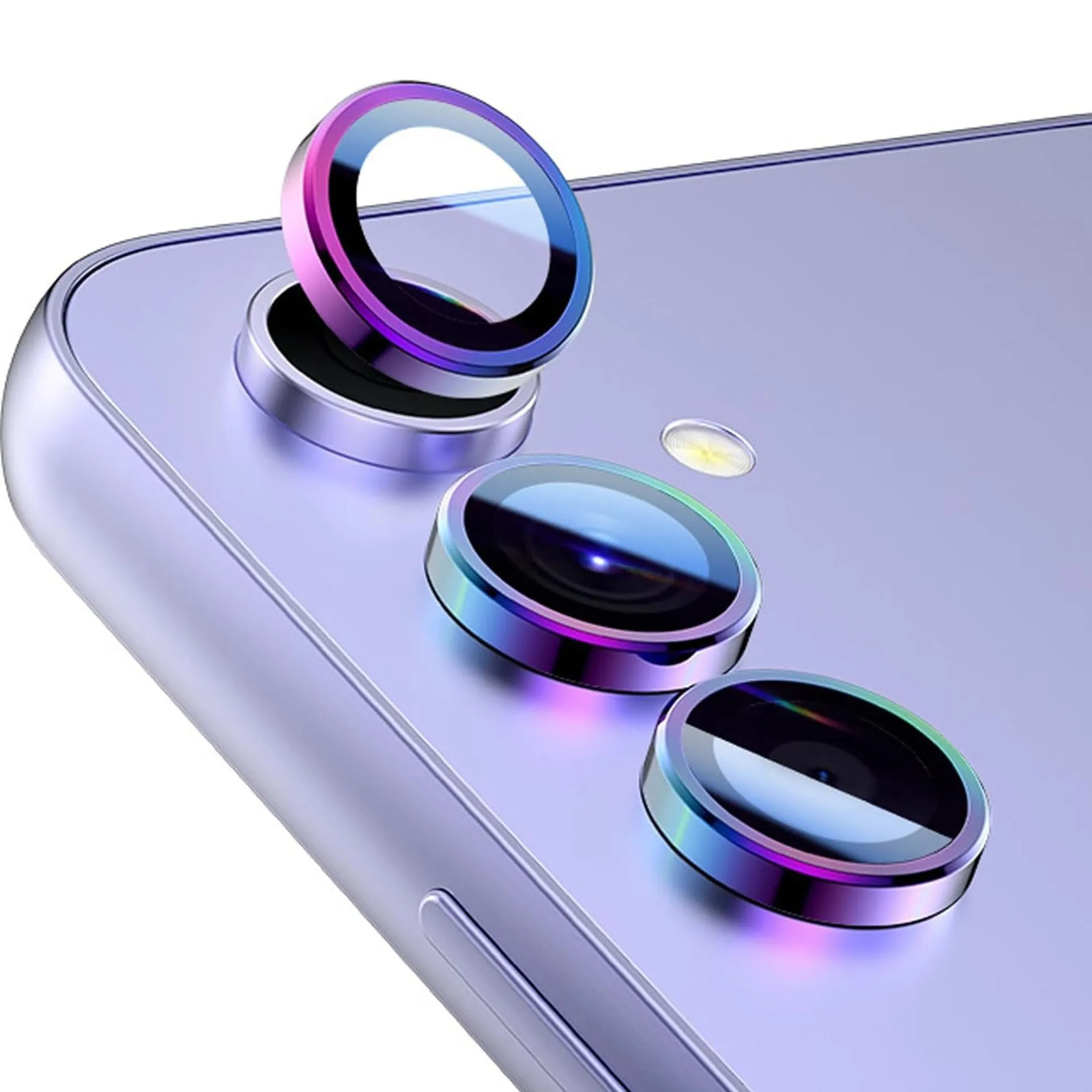 2Kit Metal Glass Camera Lens Rings Protector For Samsung Galaxy A57 A37 A16 Cap