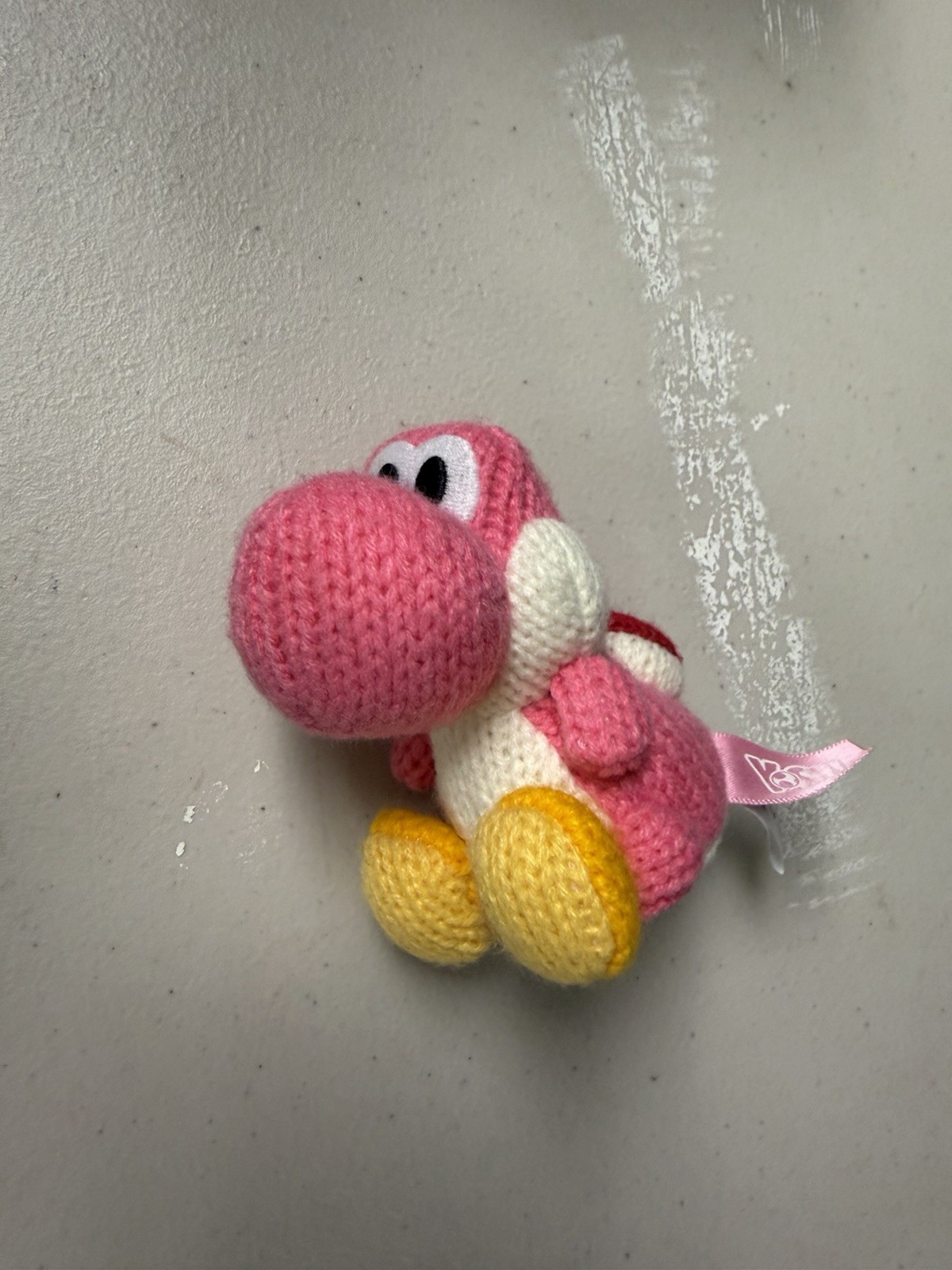 Nintendo ambiibo Yoshi's Woolly World Pink Yarn Yoshi Toy