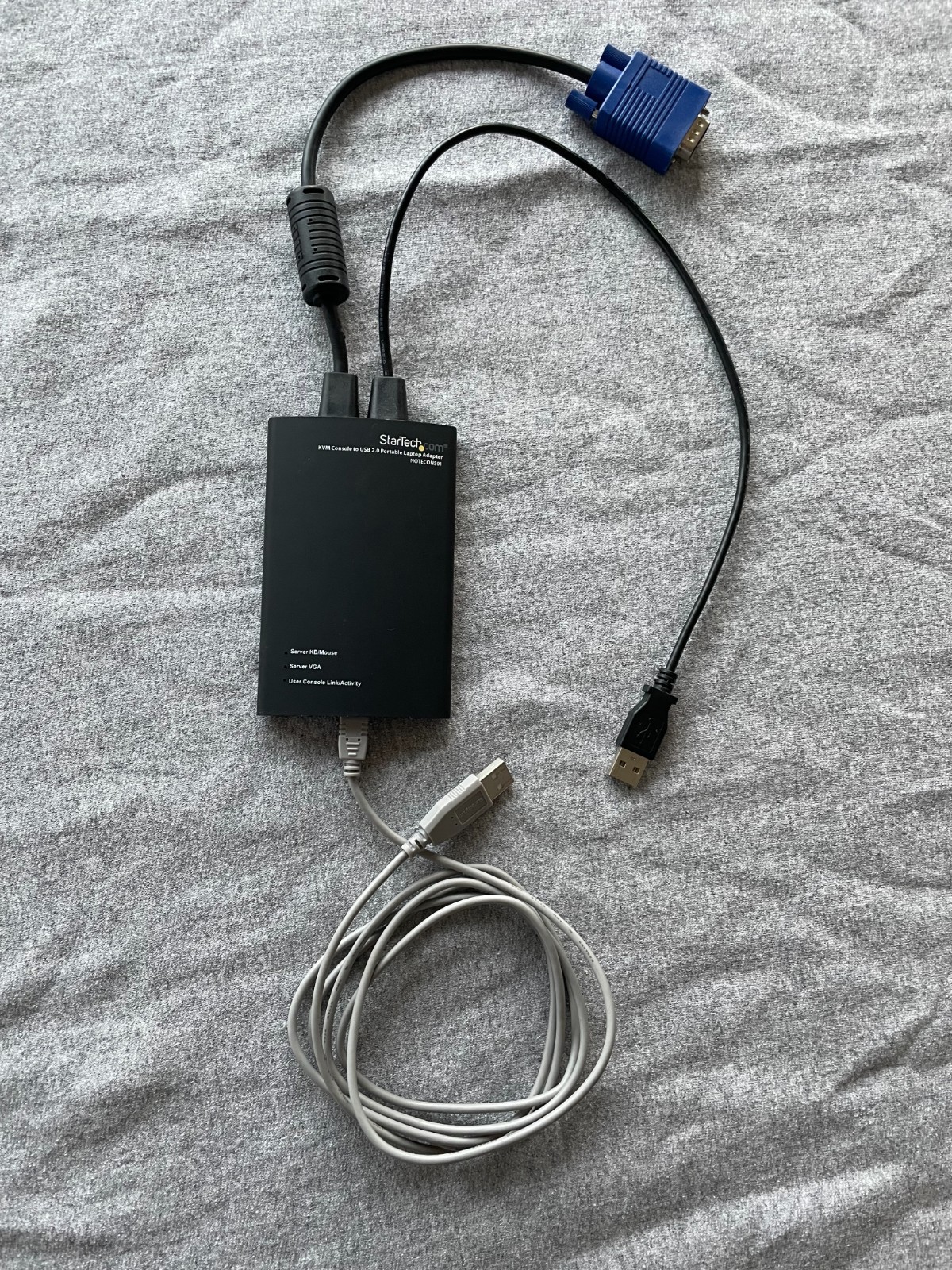 StarTech USB 2.0 Portable Laptop KVM Console Adapter