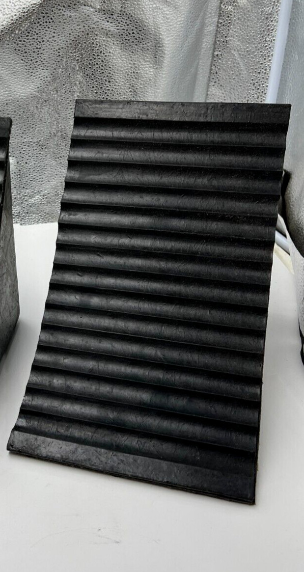 Buyers Products Rubber Wheel Chock Molded Hand Hold 7" x 10.25" x 8.13" WC2556A