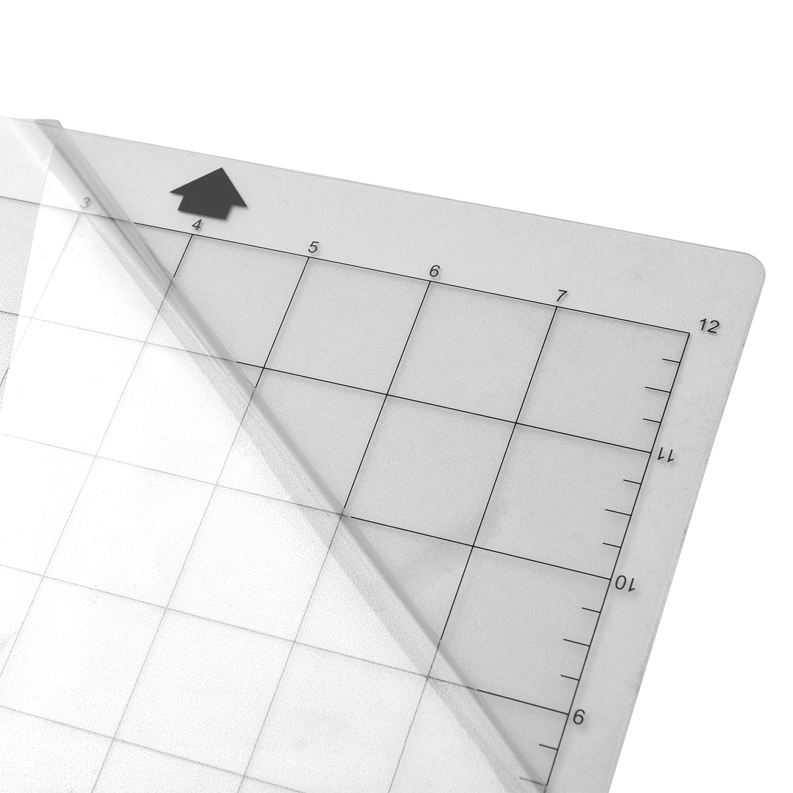 Replacement Cutting Mat Transparent Adhesive Cricut Mat Mat with Measuring S7B3