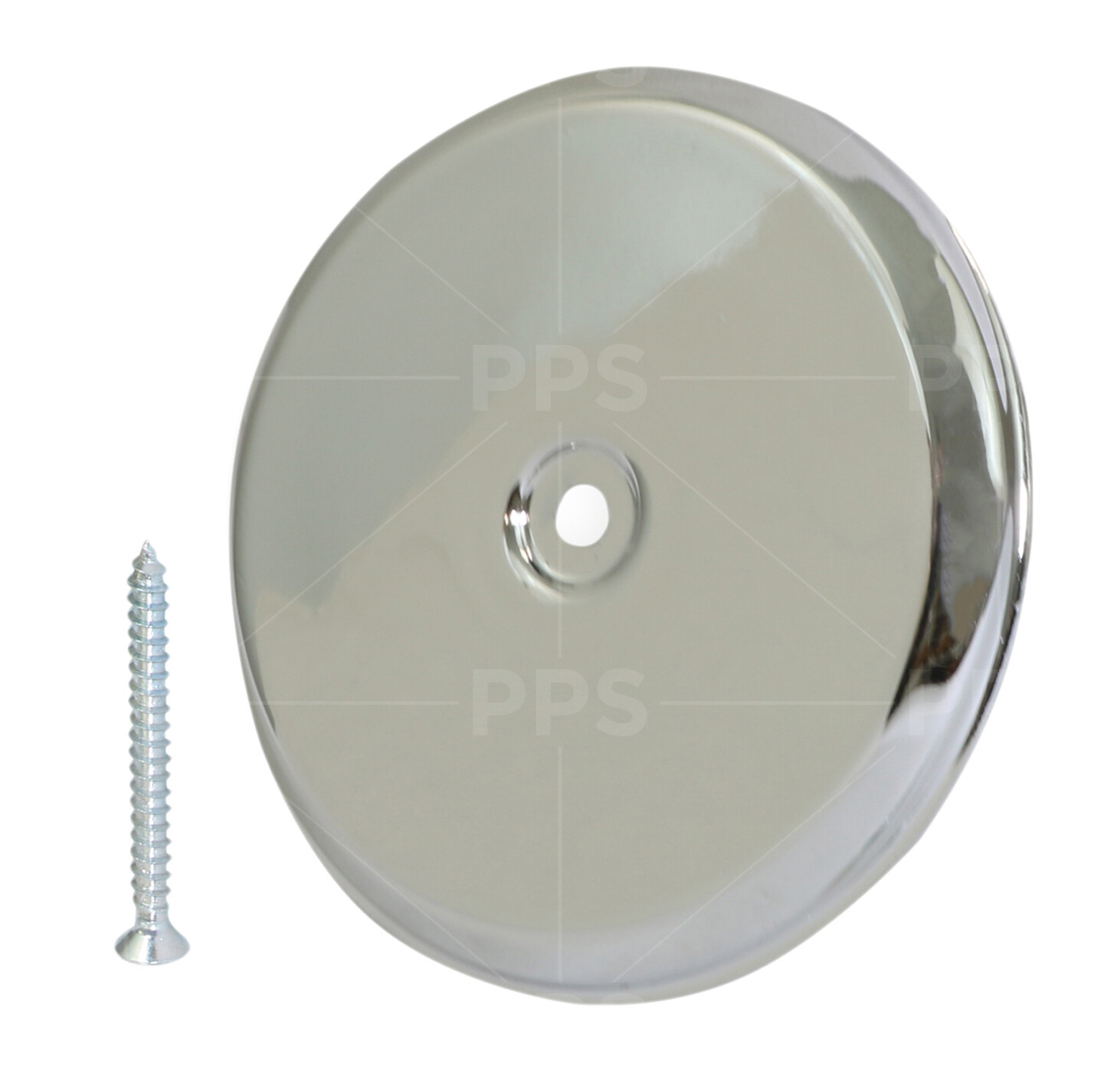 Supply Giant 4-1/4"-9-1/4"in Steel Wall Cleanout Cover Plate Plastic Chrome USA